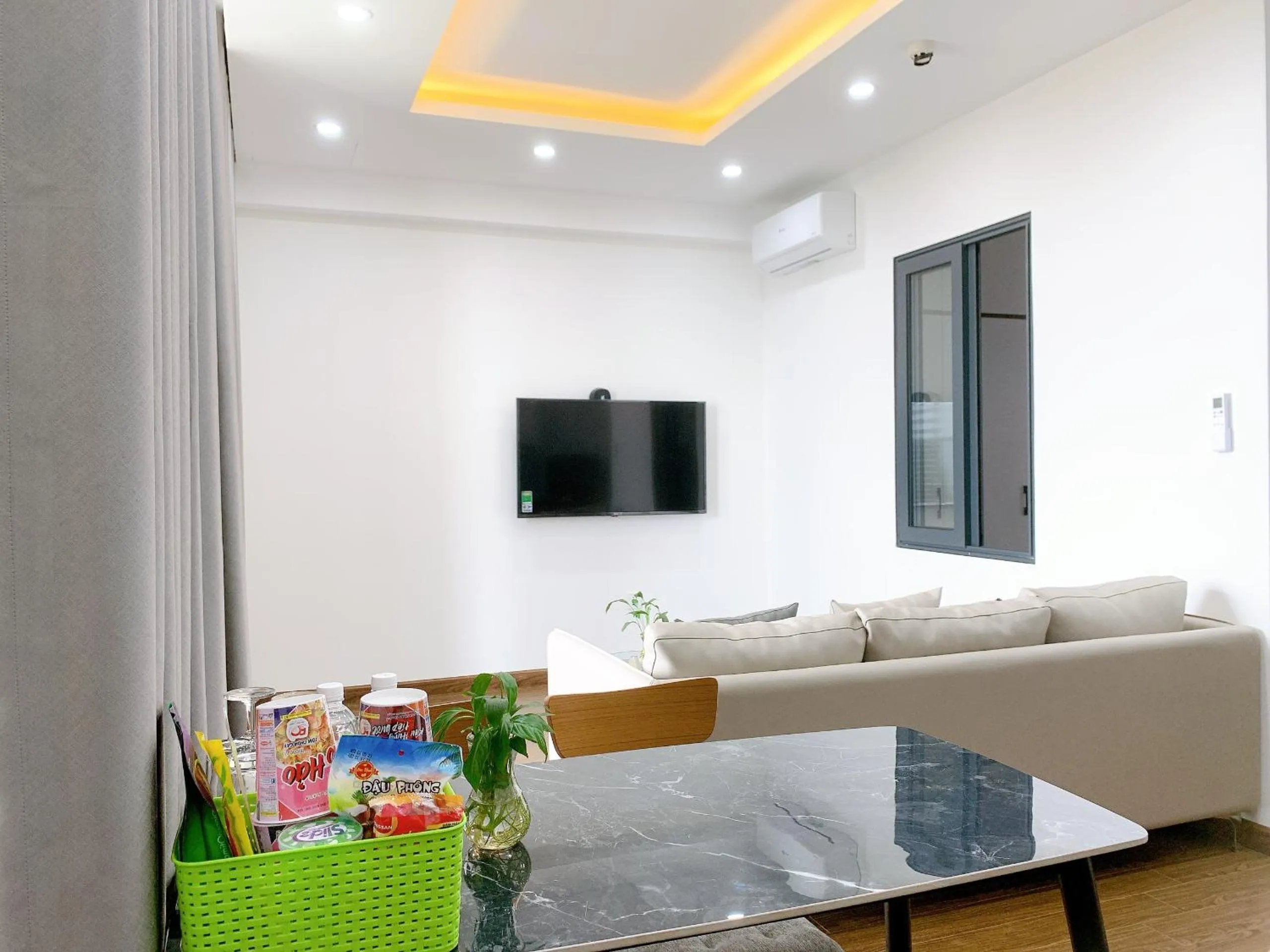Living room in TSQ STAY Hotel Apartment