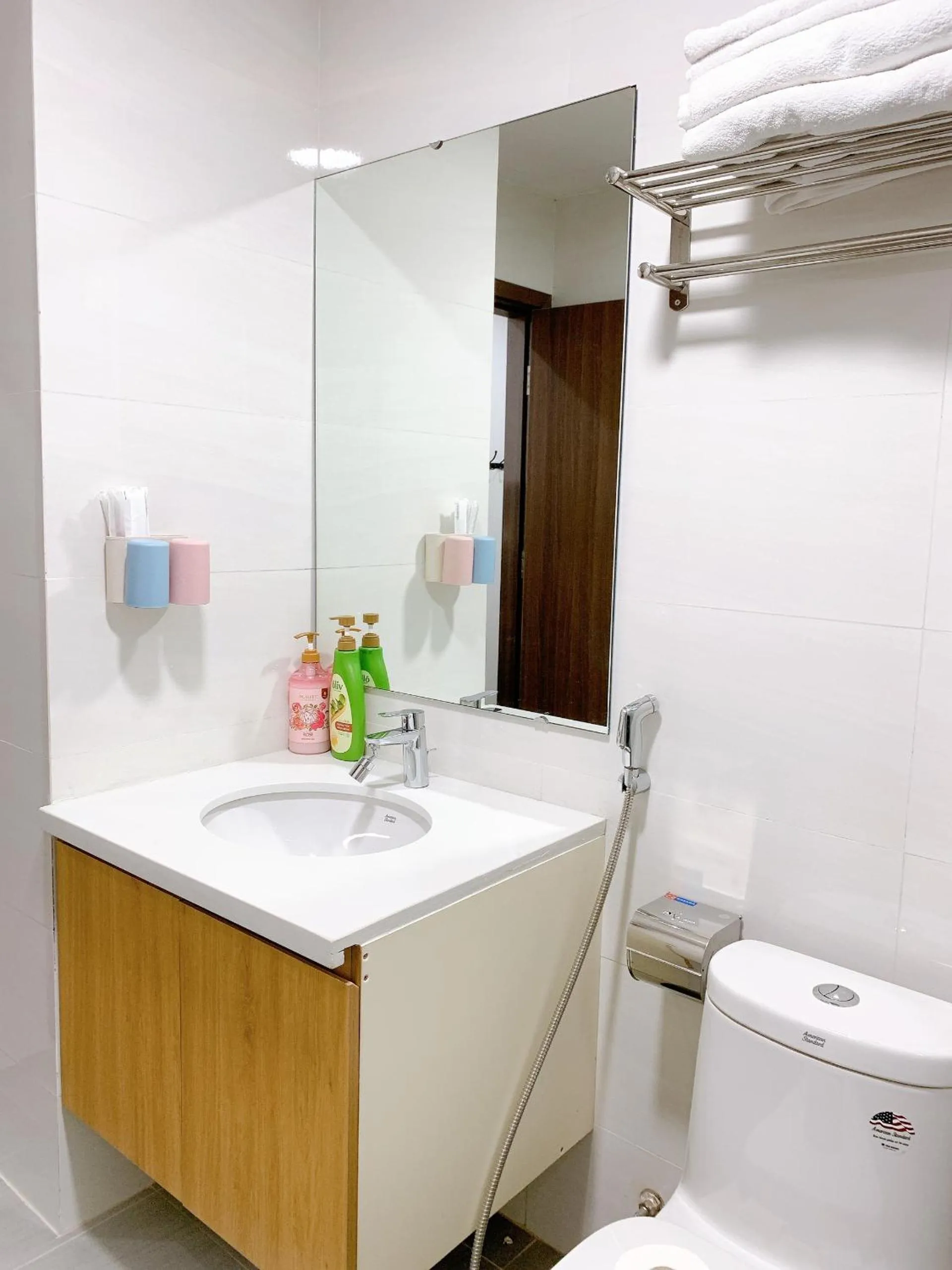 Toilet in TSQ STAY Hotel Apartment