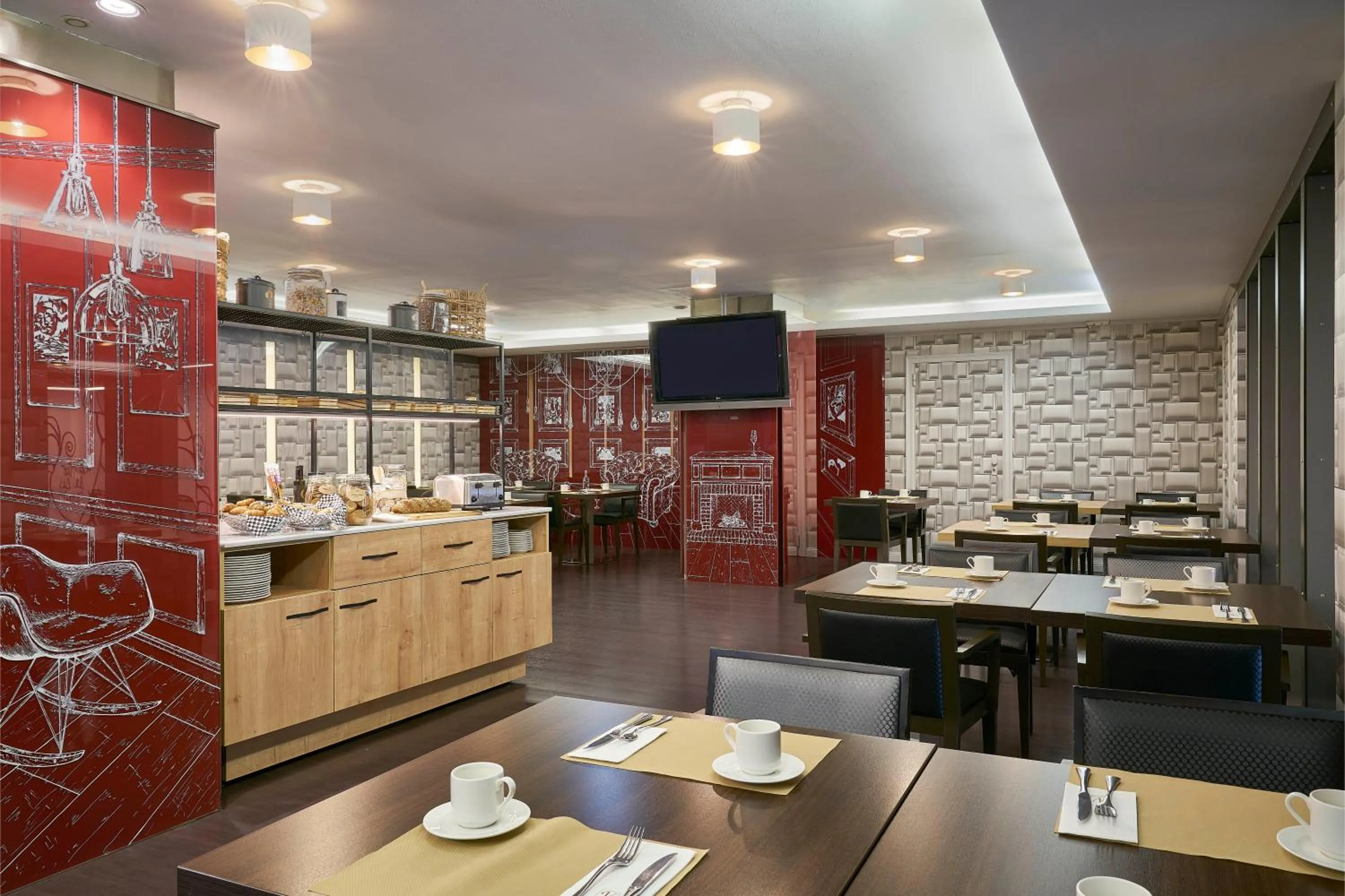 Restaurant/places to eat in Vincci Zaragoza Zentro