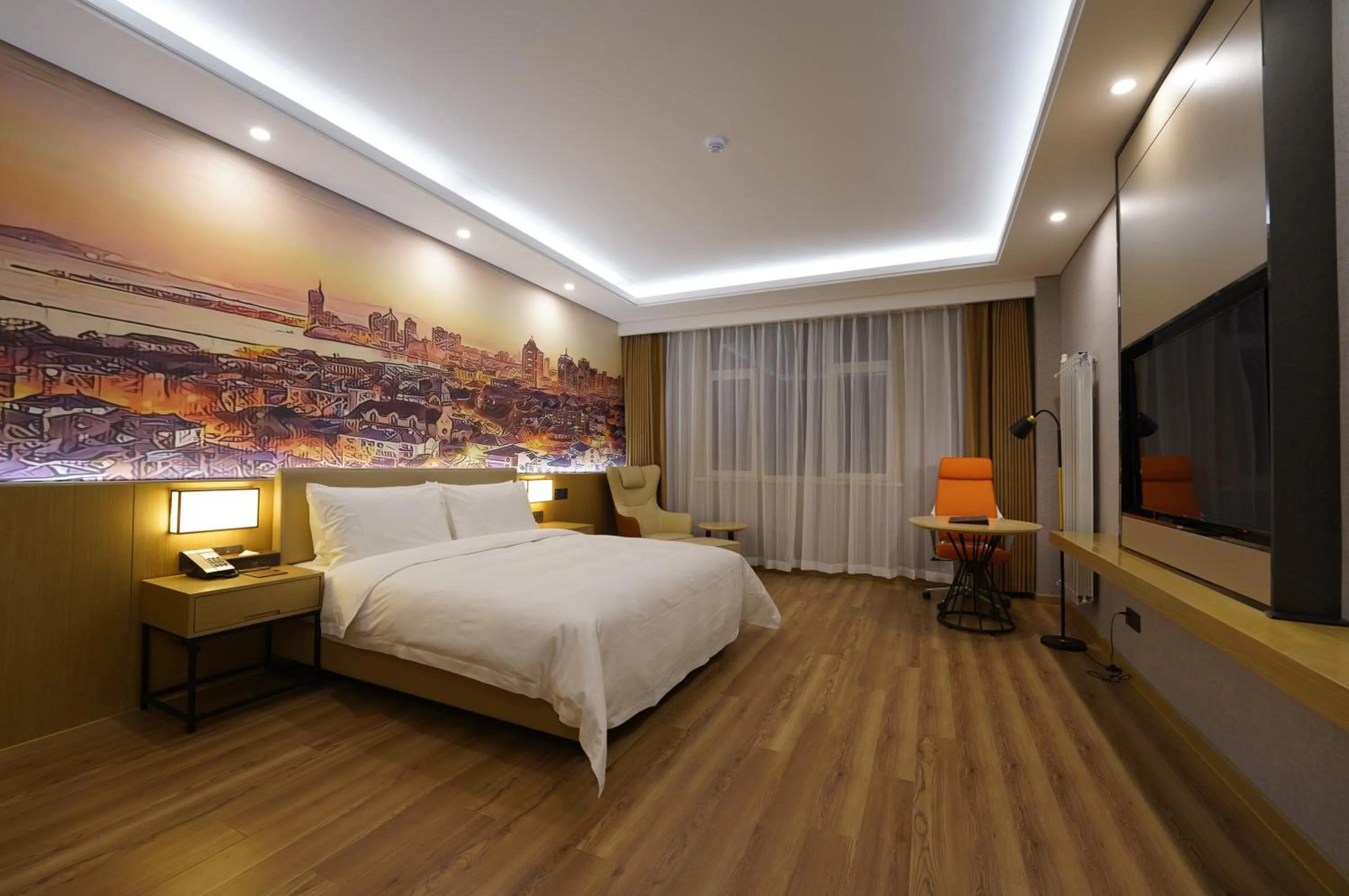 Photo of the whole room, Bed in Joy Fall Hotel