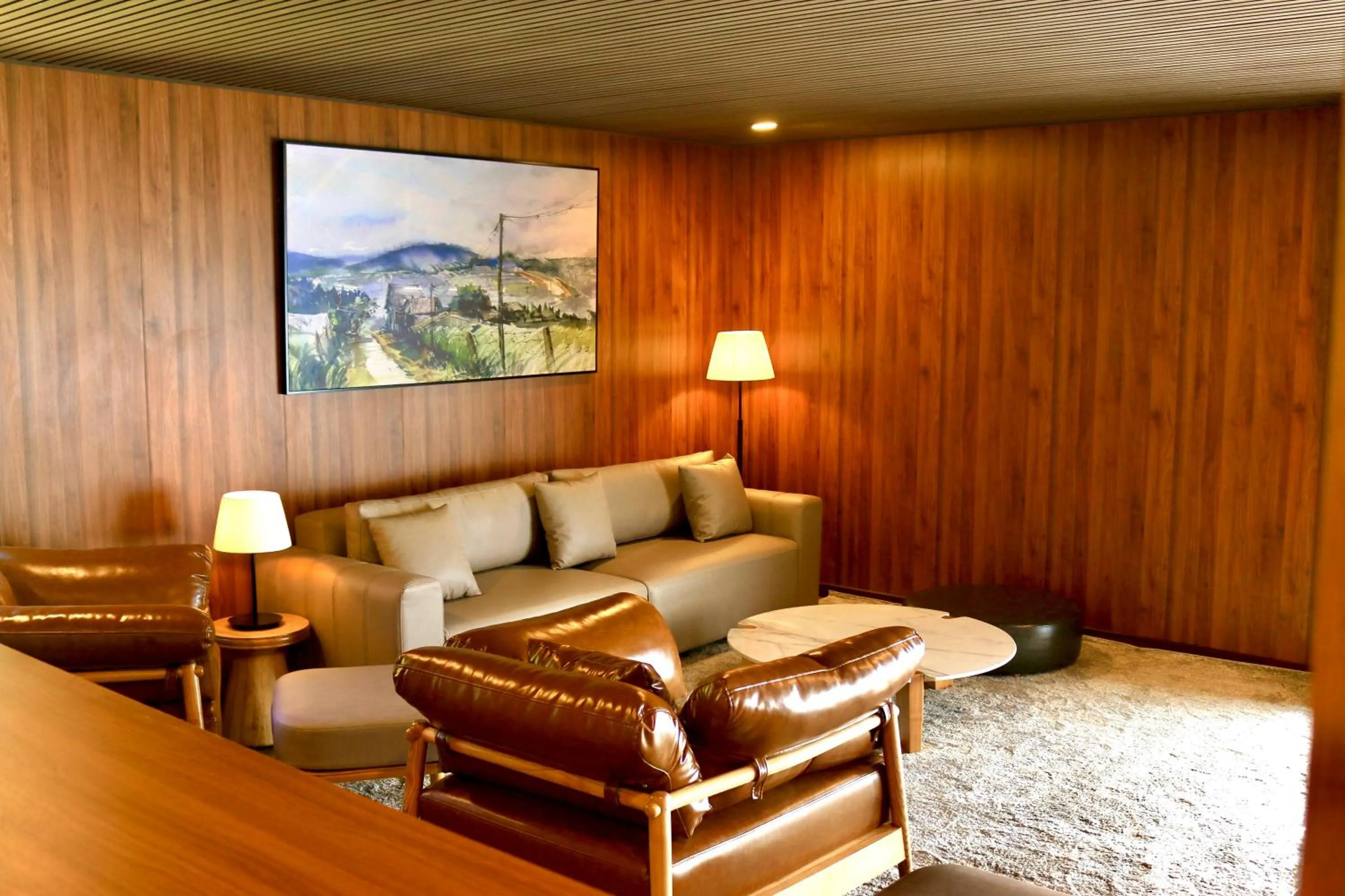 Communal lounge/ TV room in Lavender Dalat Hotel and Resorts