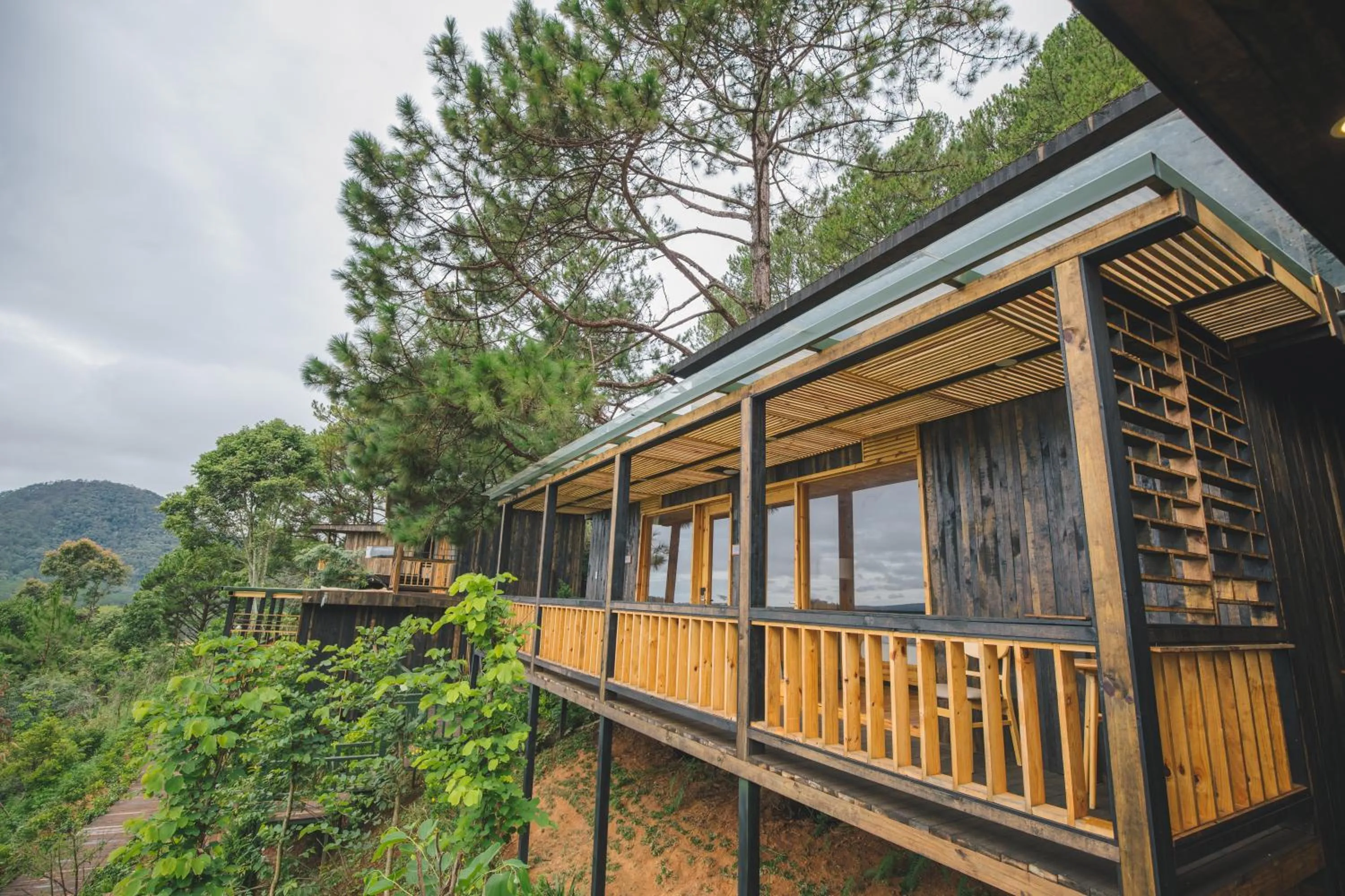 Property building in Lavender Dalat Hotel and Resorts