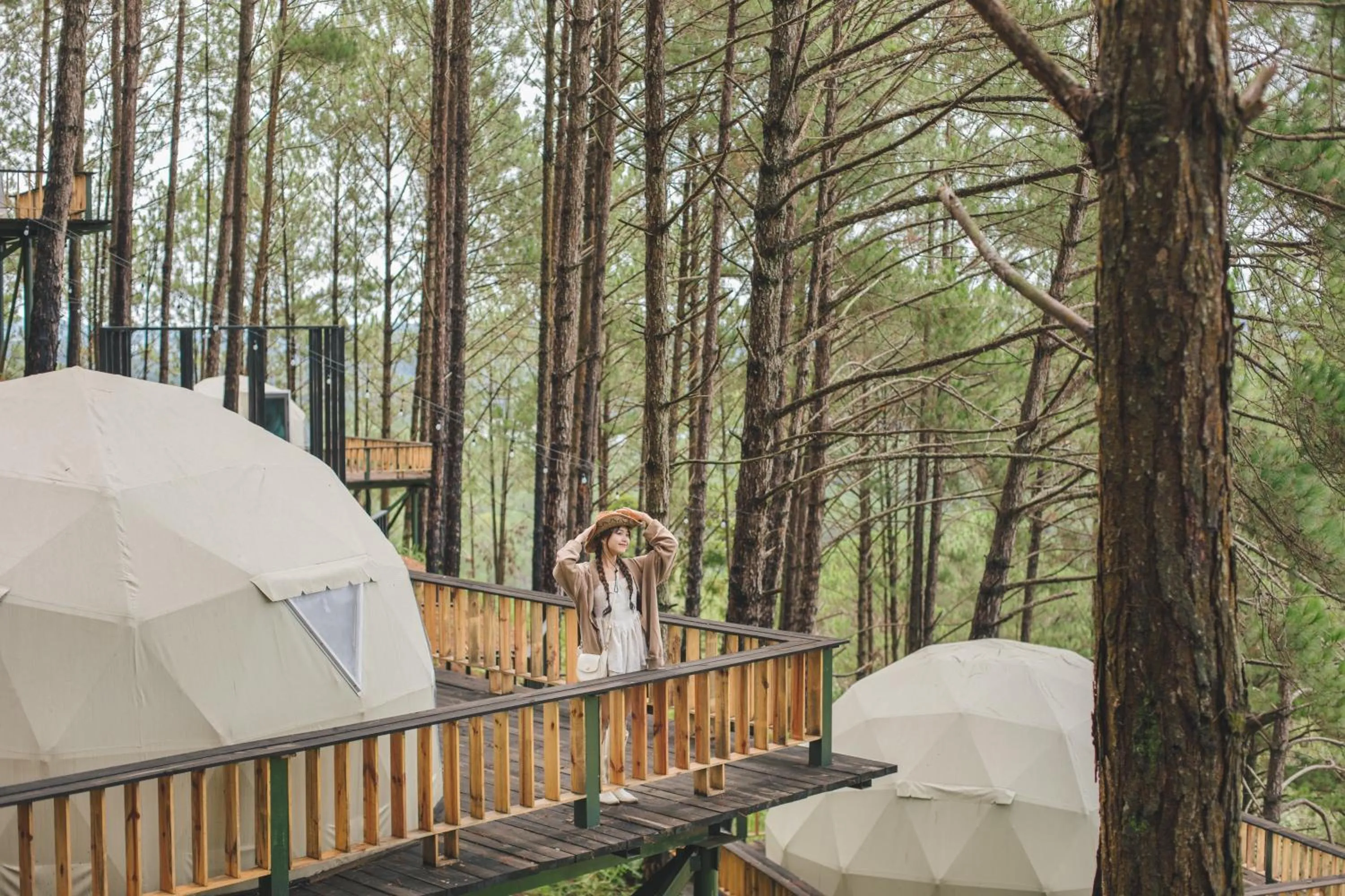 Patio in Lavender Dalat Hotel and Resorts