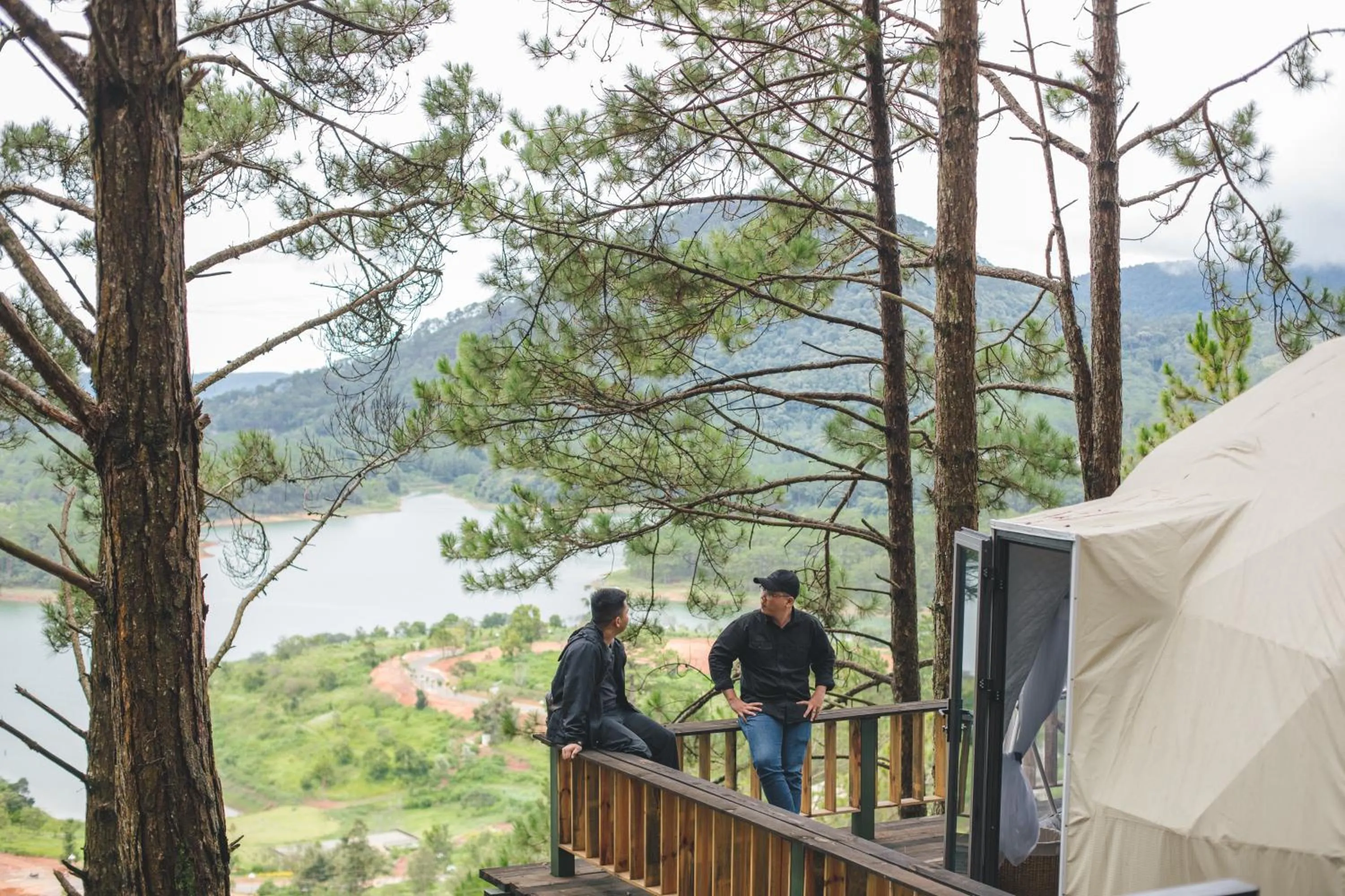 People in Lavender Dalat Hotel and Resorts