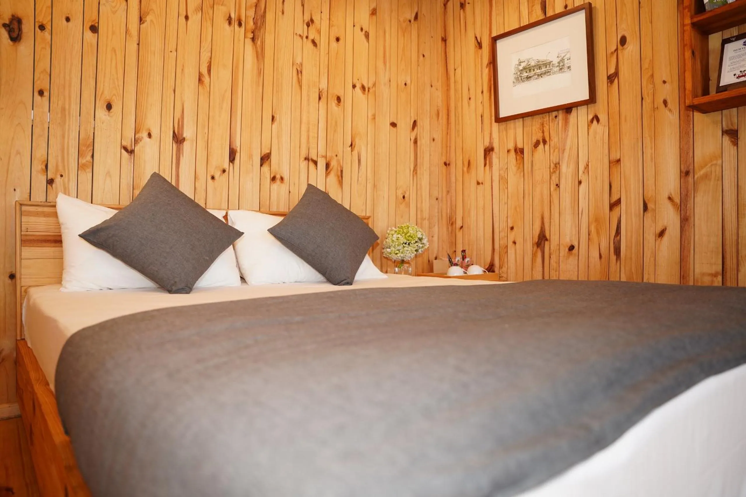 Bed in Lavender Dalat Hotel and Resorts