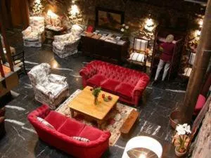 Lobby or reception in Hotel Antsotegi