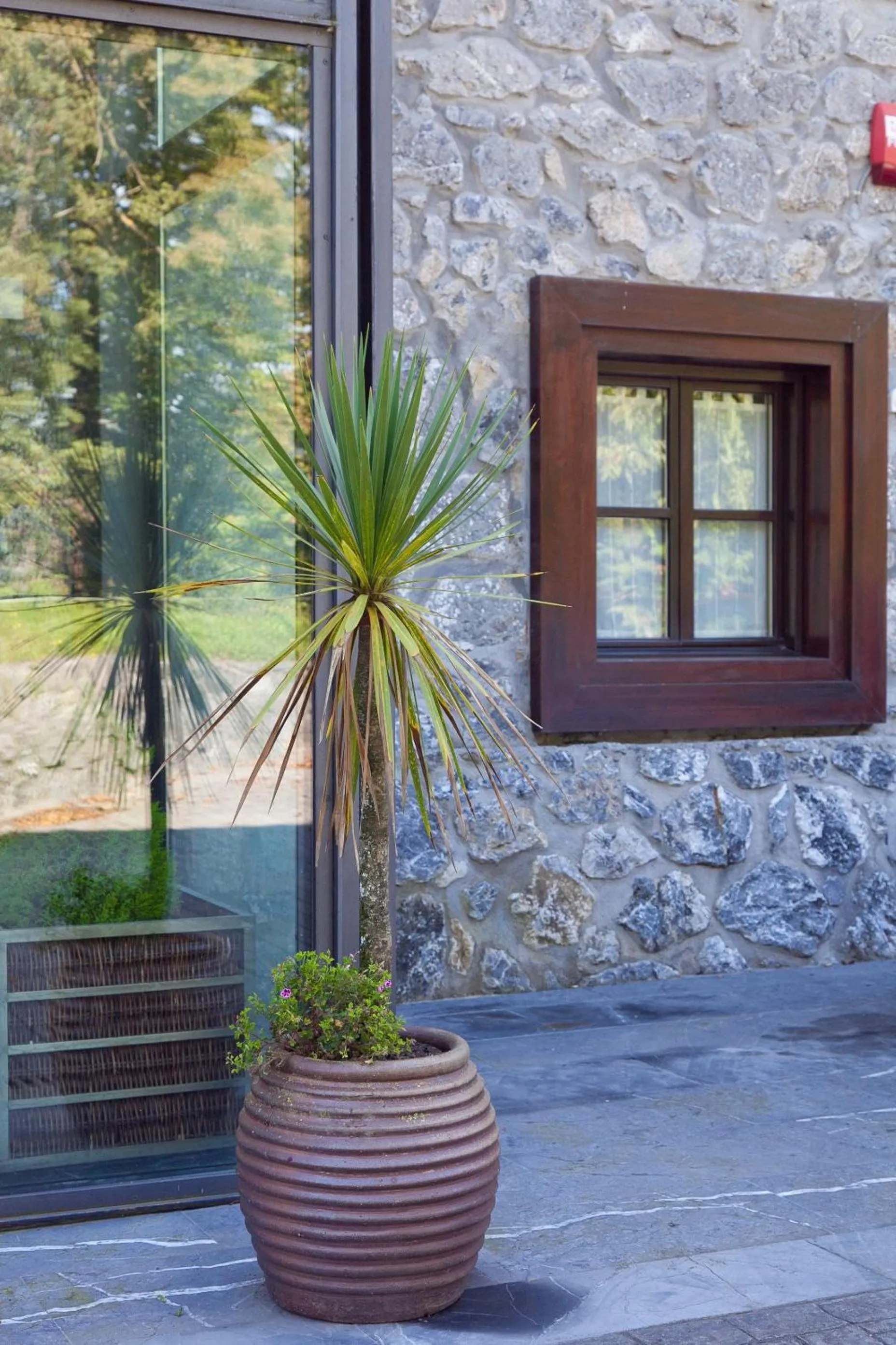 Decorative detail in Hotel Antsotegi