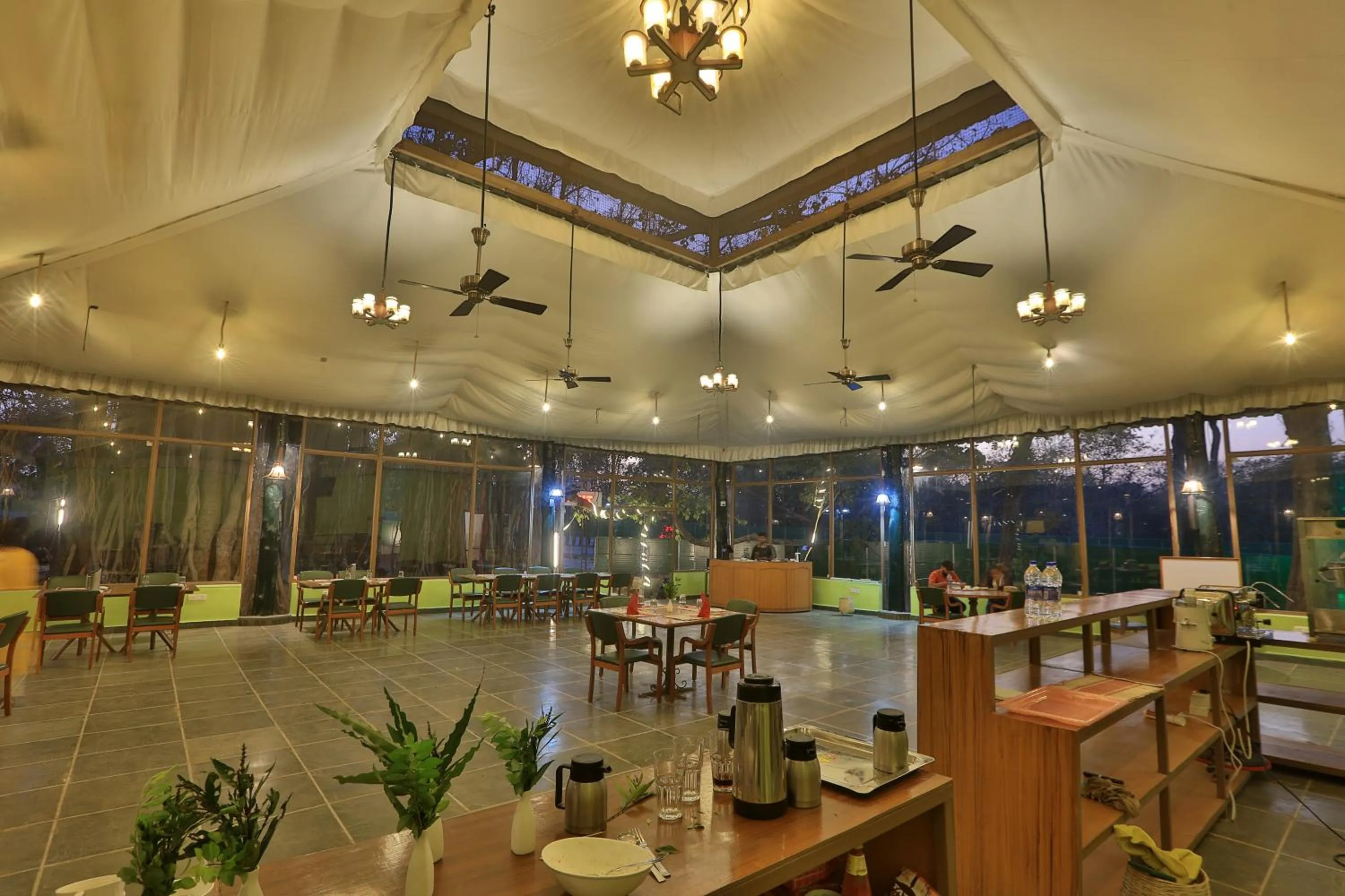 Restaurant/places to eat in Rukhad Jungle Camp - Pench