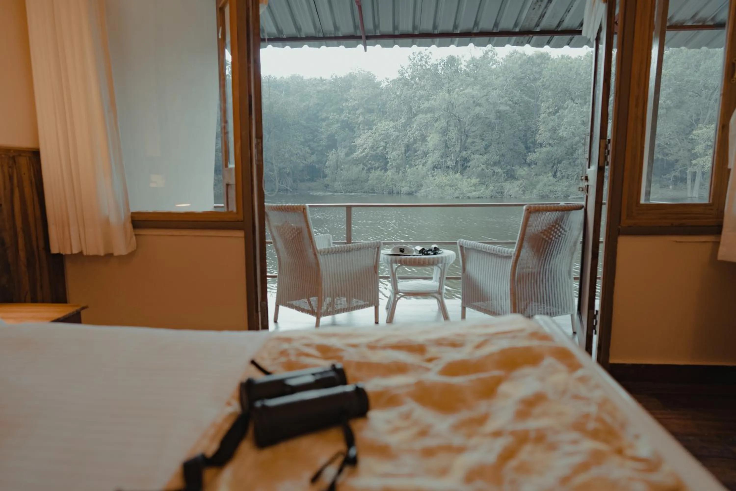 Bed in Rukhad Jungle Camp - Pench