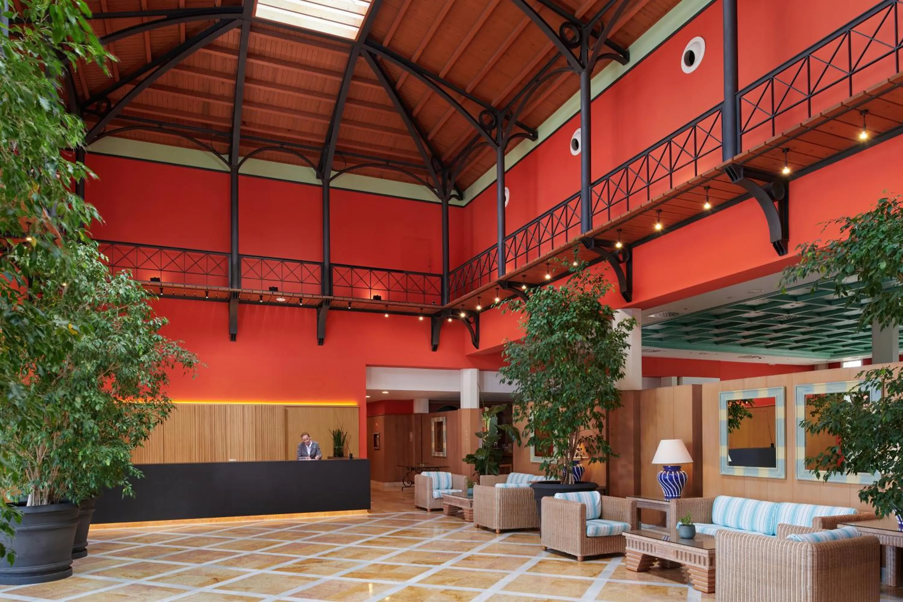 Lobby or reception in Grupotel Playa Club