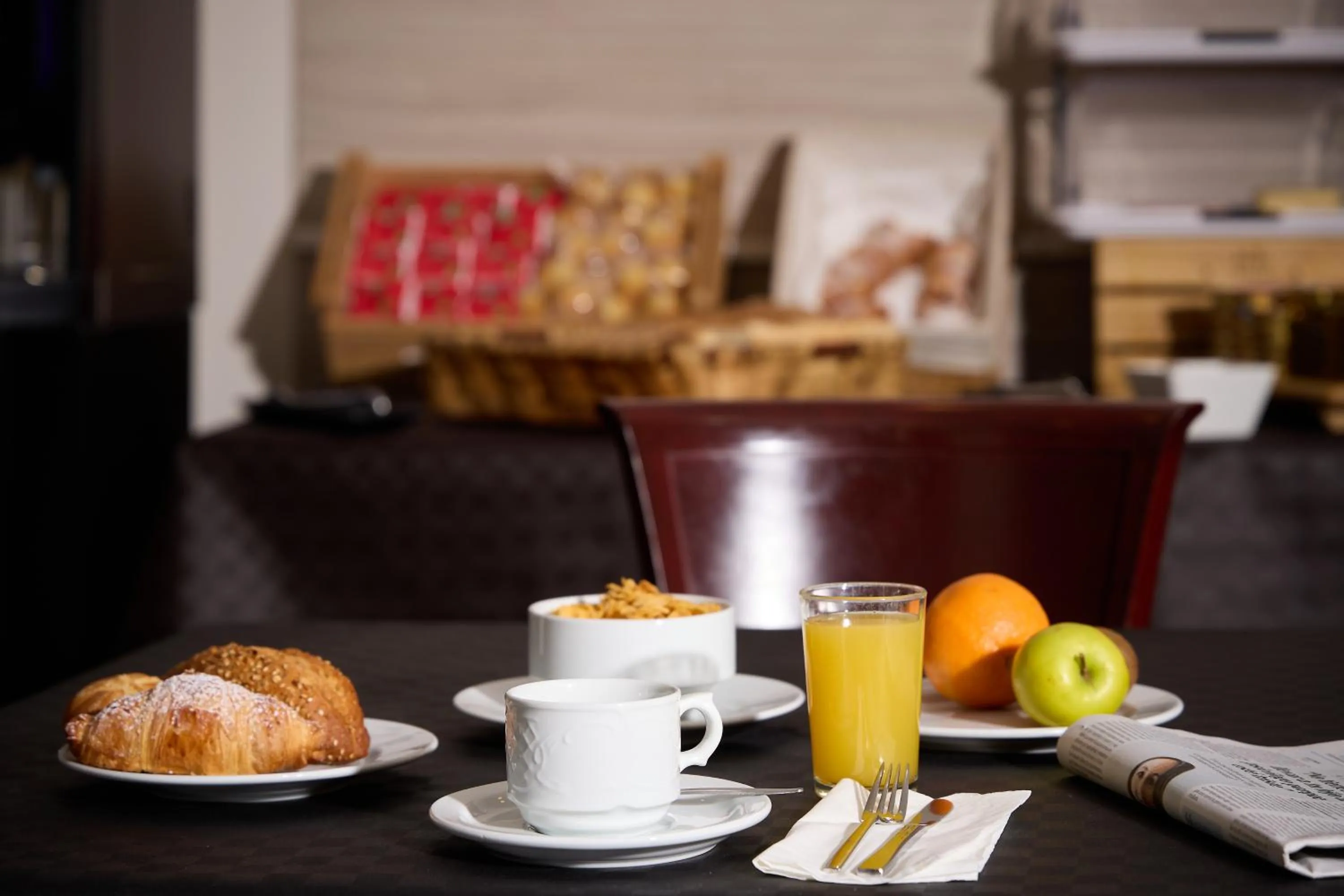 Breakfast in Hotel Vigo Plaza