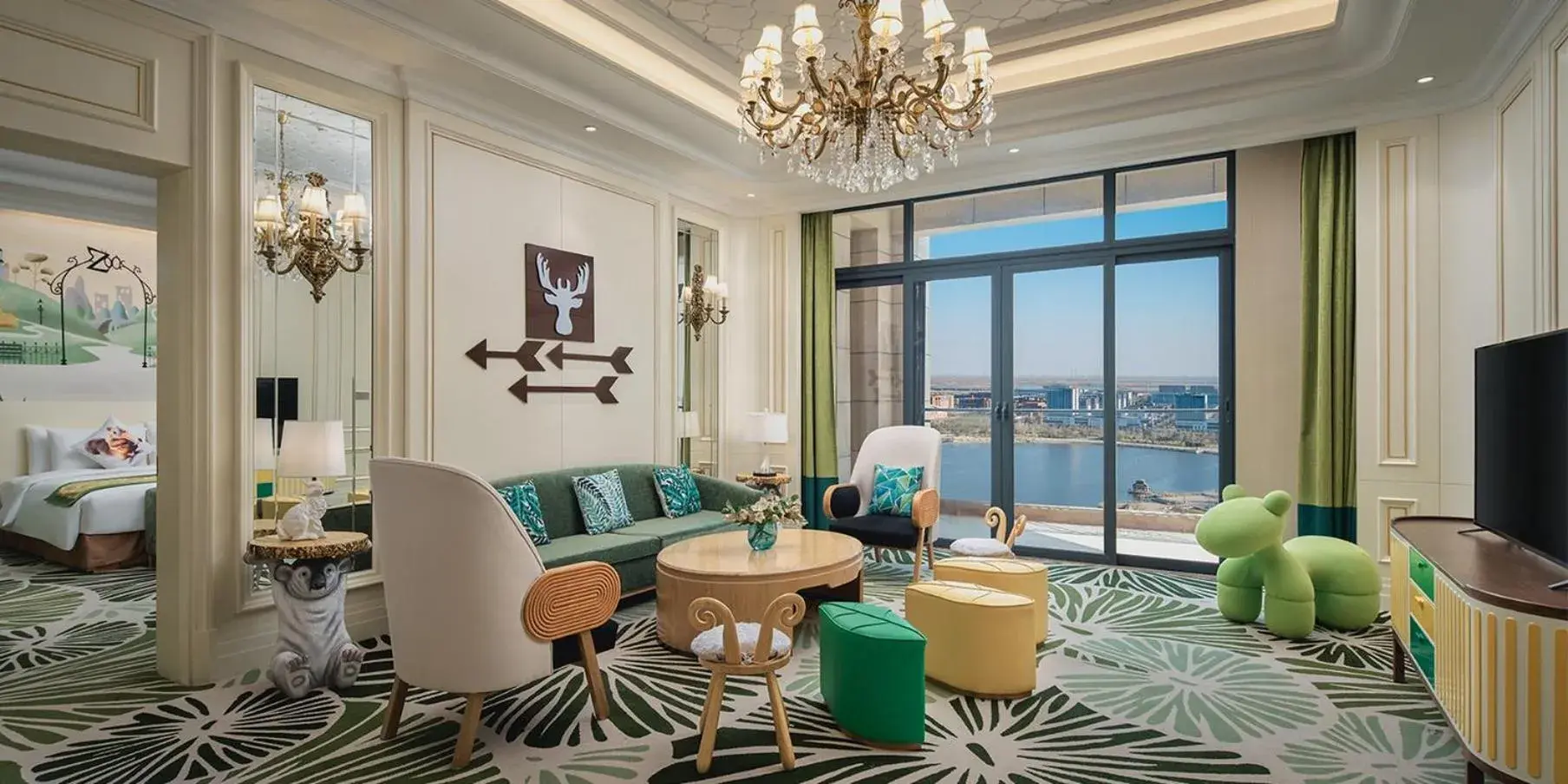 One-Bedroom King Suite with Kid Bed - Kids Theme in Crowne Plaza Dongying by IHG One-Bedroom King Suite with Kid Bed - Kids Theme in Crowne Plaza Dongying by IHG