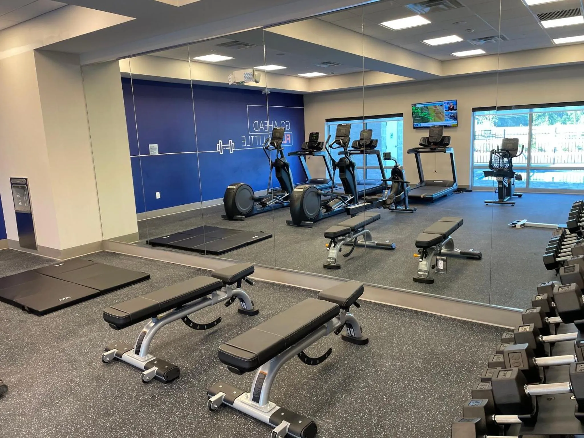 Fitness centre/facilities in Holiday Inn Express - Starke by IHG
