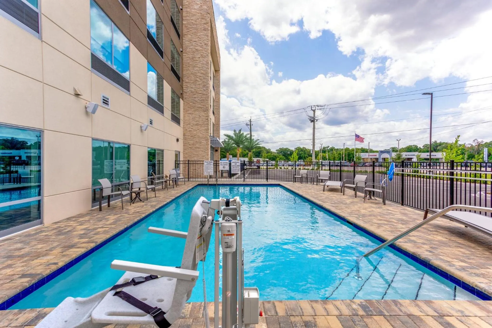 Swimming pool in Holiday Inn Express - Starke by IHG