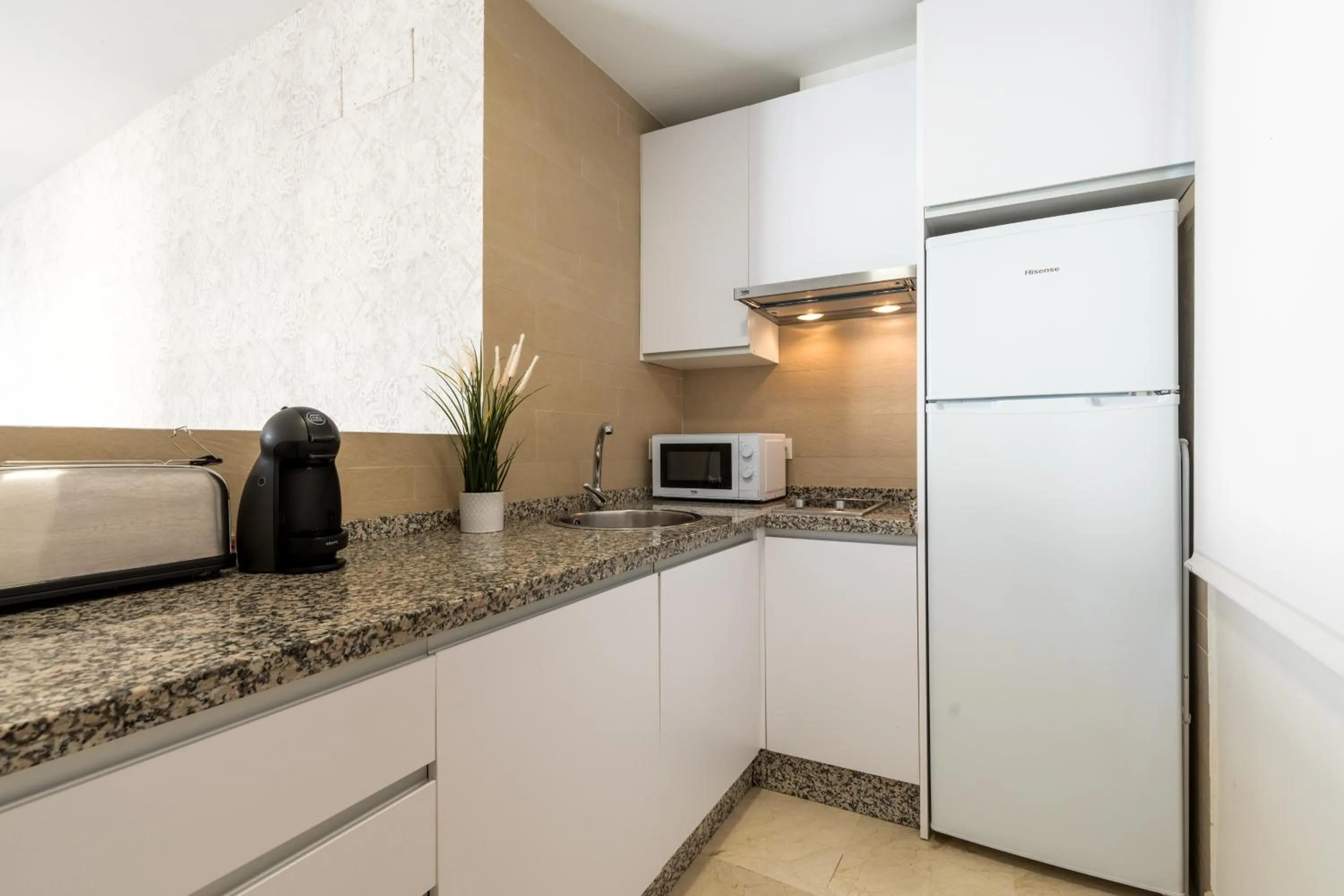 Kitchen or kitchenette in Hoteles del Sur