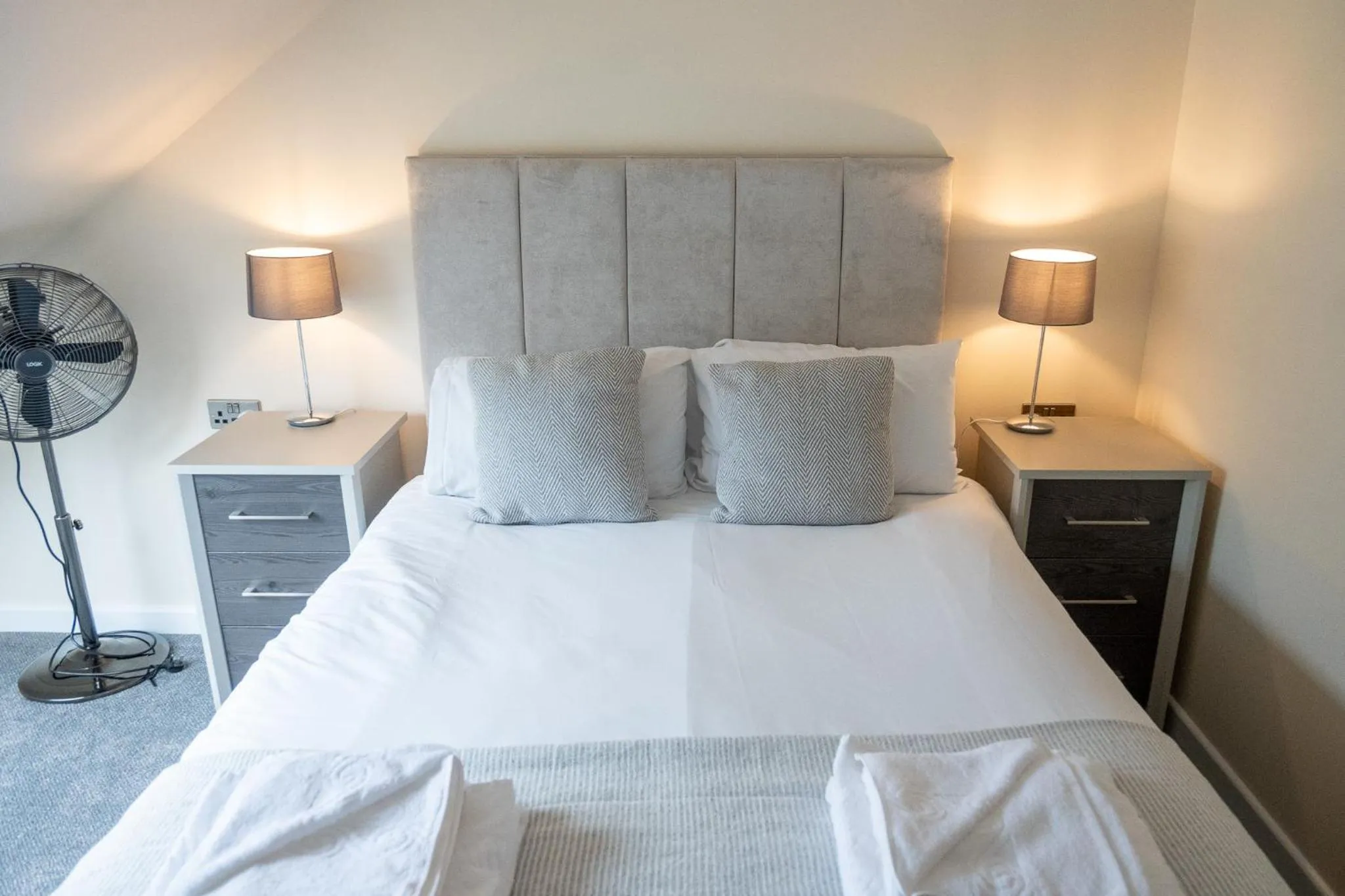 Bed in Loch Ness Gate House