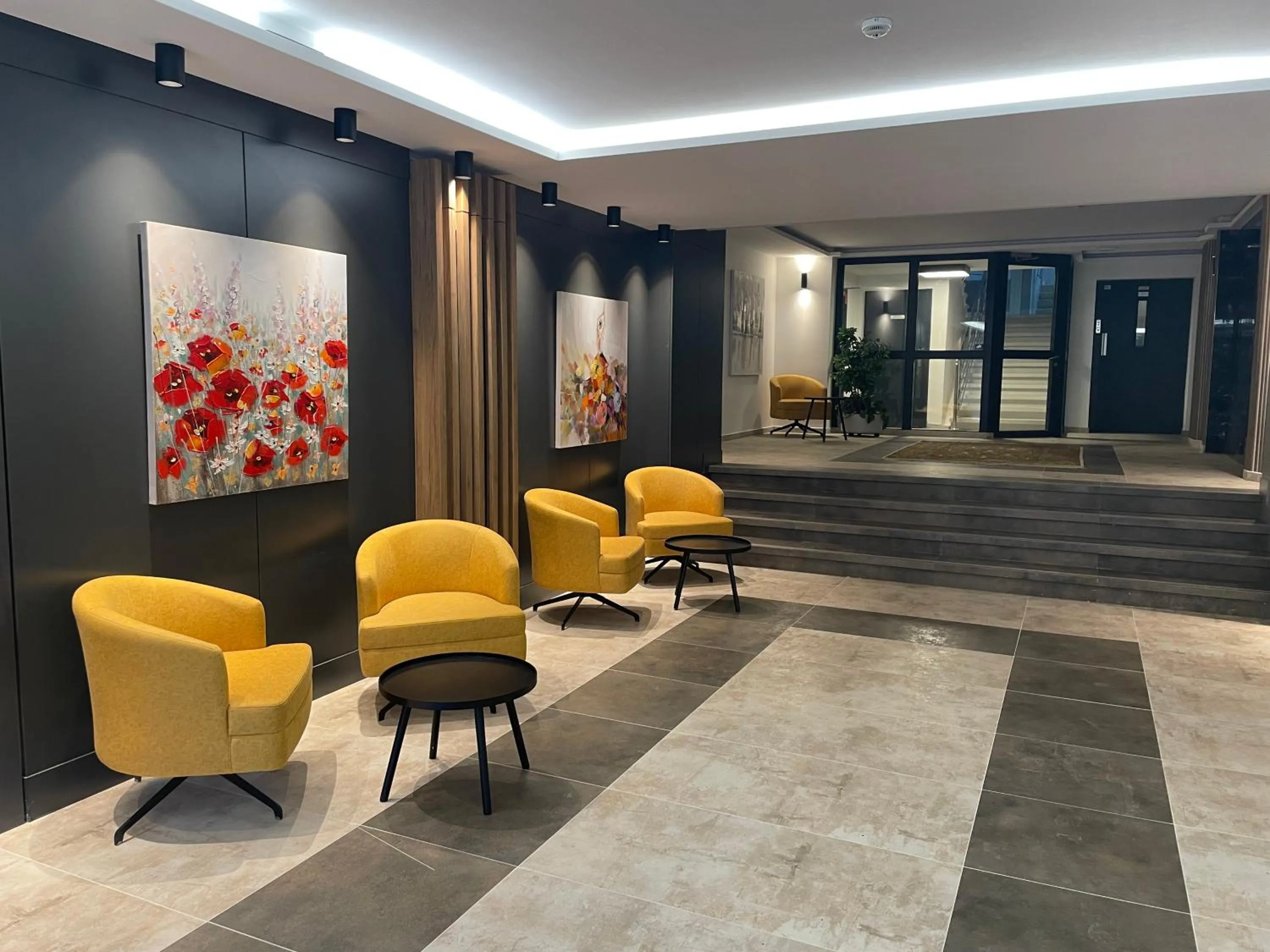 Lobby or reception in Hotel Schlangenbader Hof