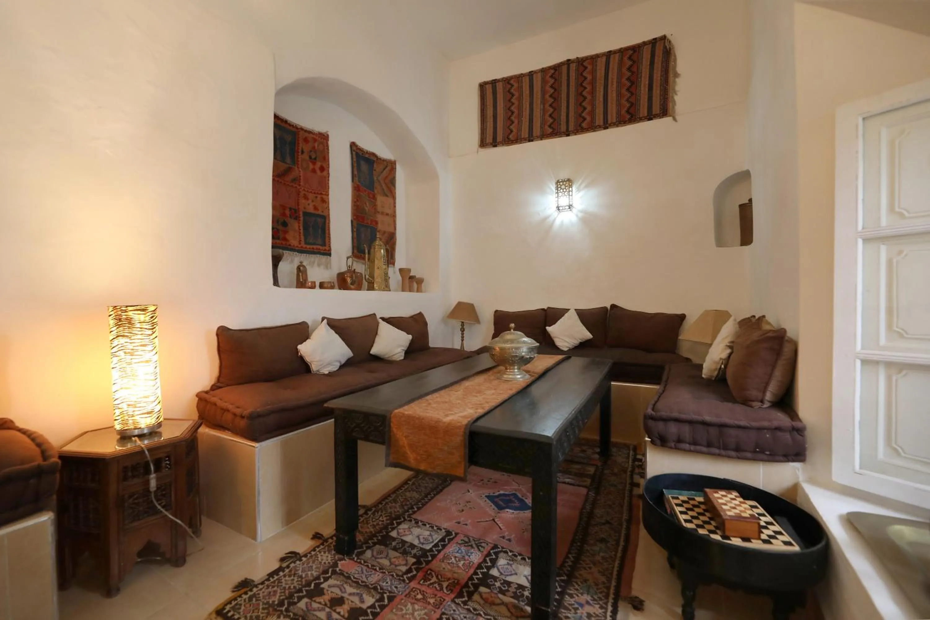 Living room in Riad Noor Charana