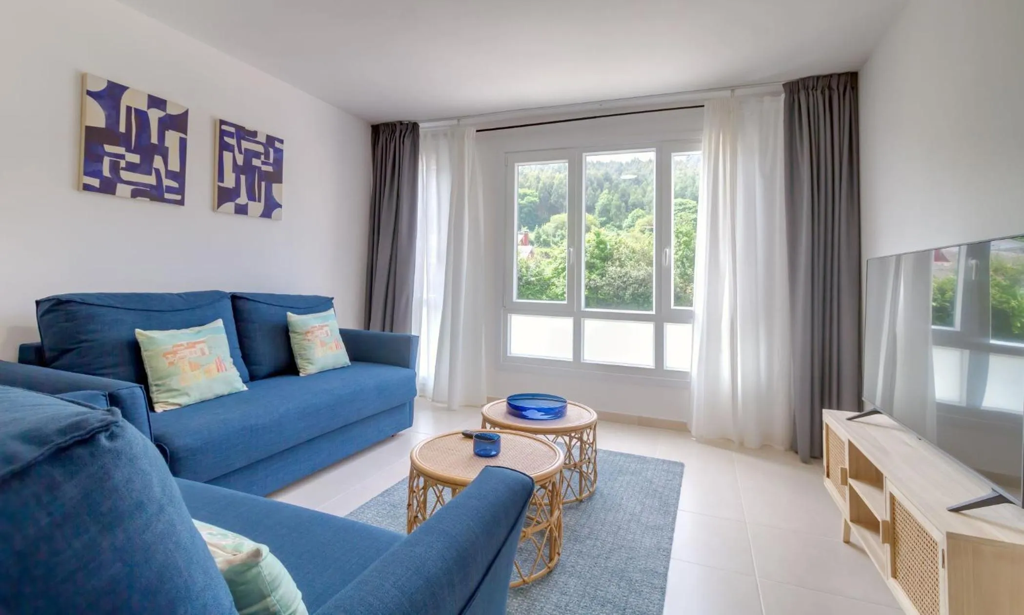 Living room in Duerming Park Viveiro