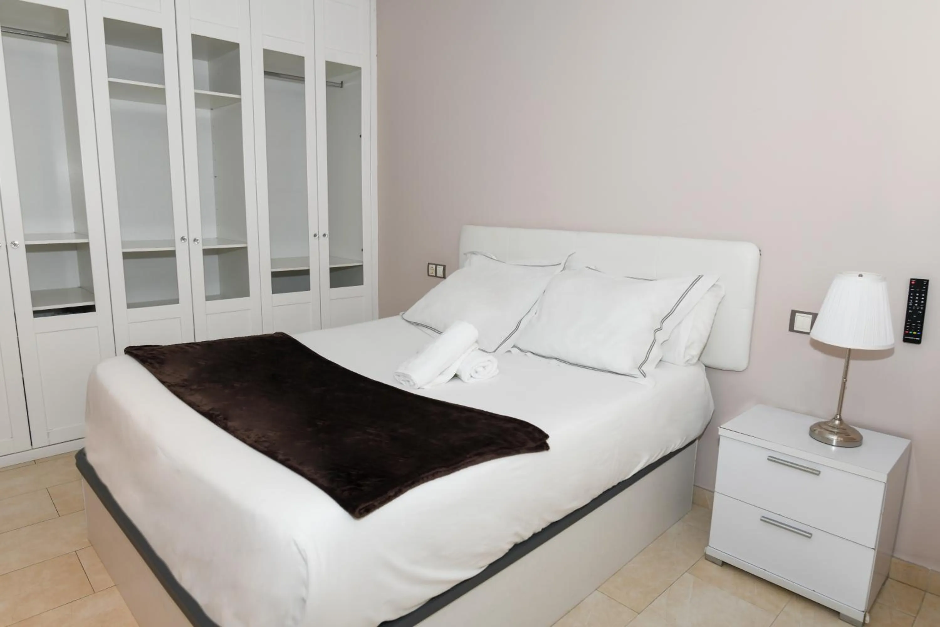Bed in Hotel Ancora