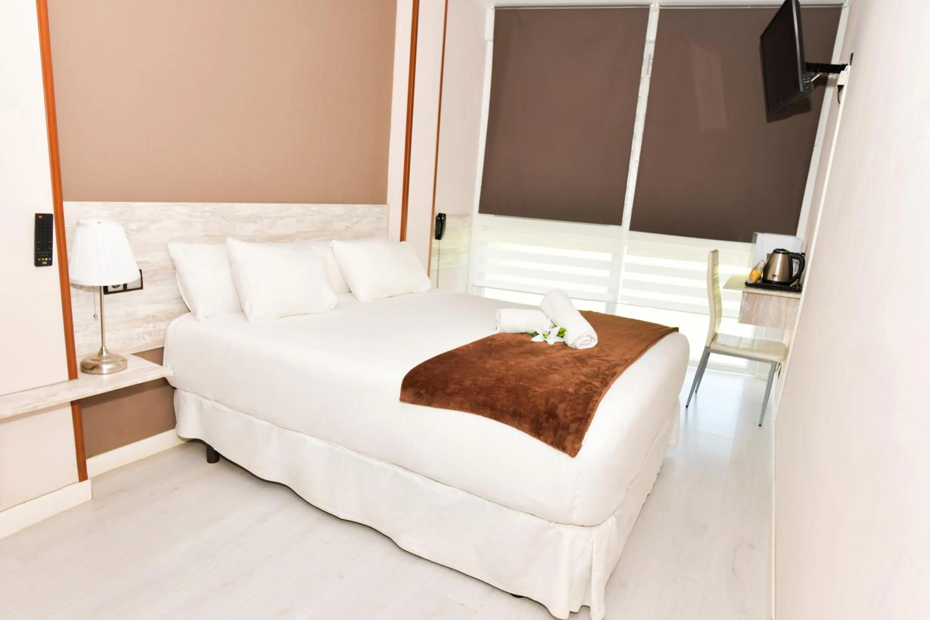 Bedroom, Bed in Hotel Ancora