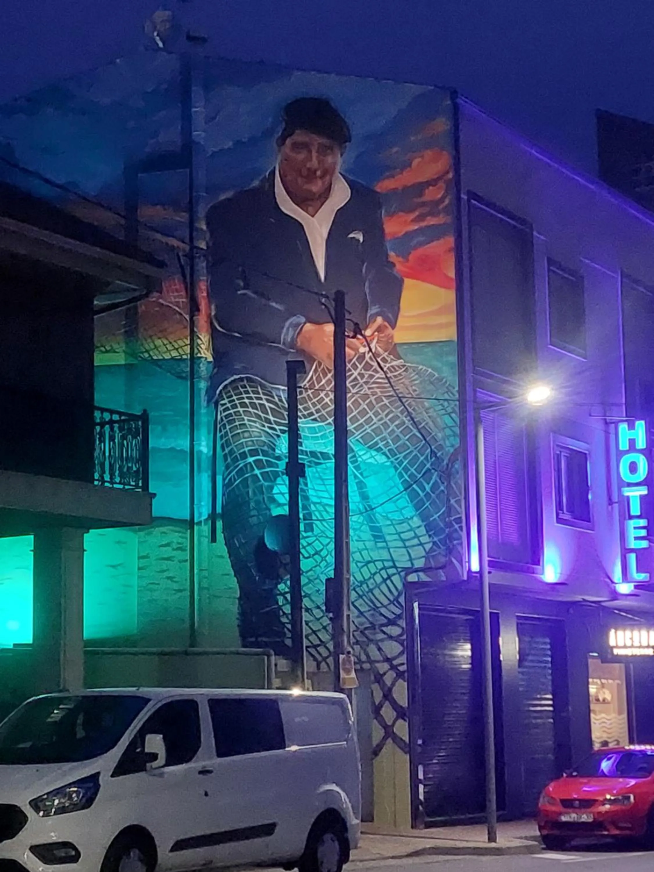 Night in Hotel Ancora