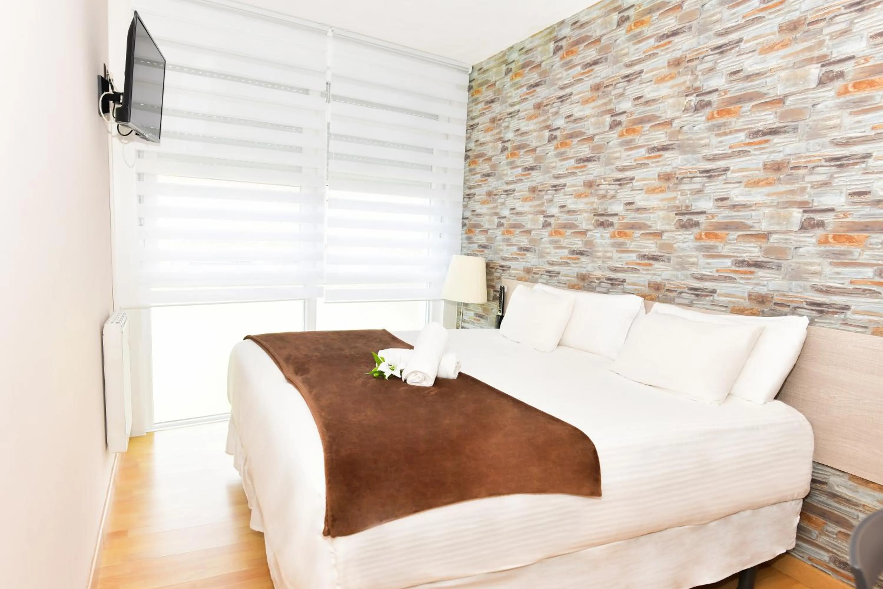 Bedroom, Bed in Hotel Ancora