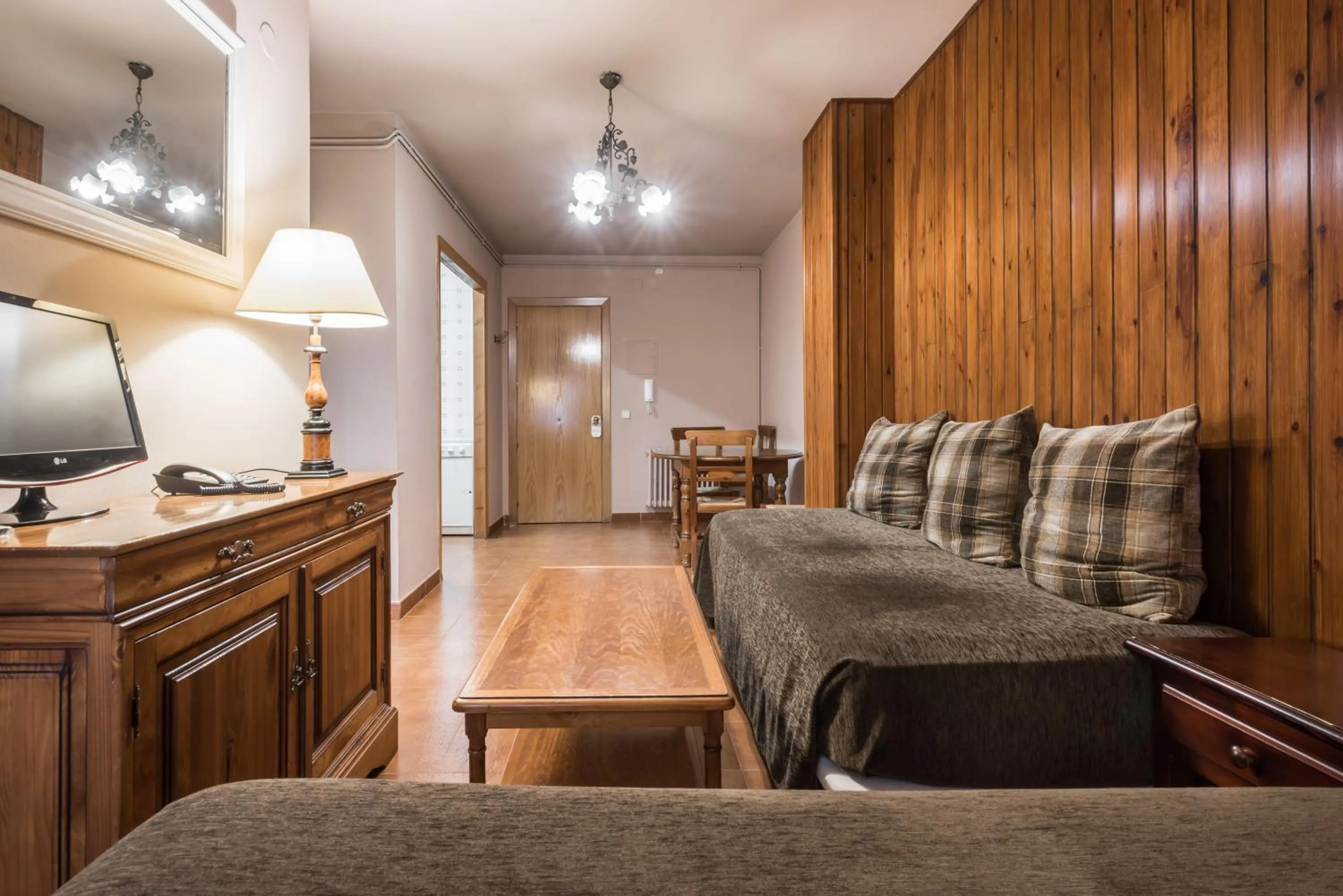 TV and multimedia in Riu Nere Mountain Apartments