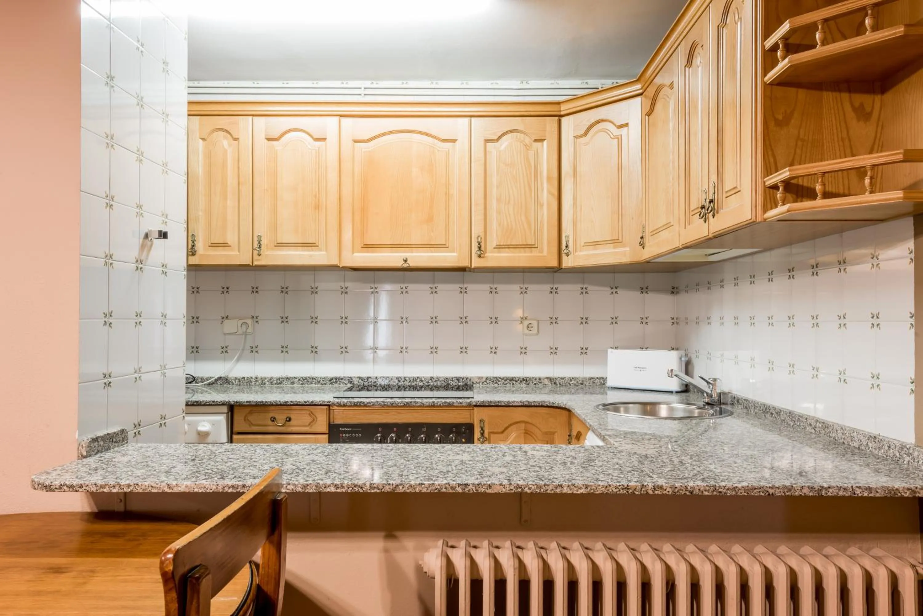 Kitchen or kitchenette in Riu Nere Mountain Apartments