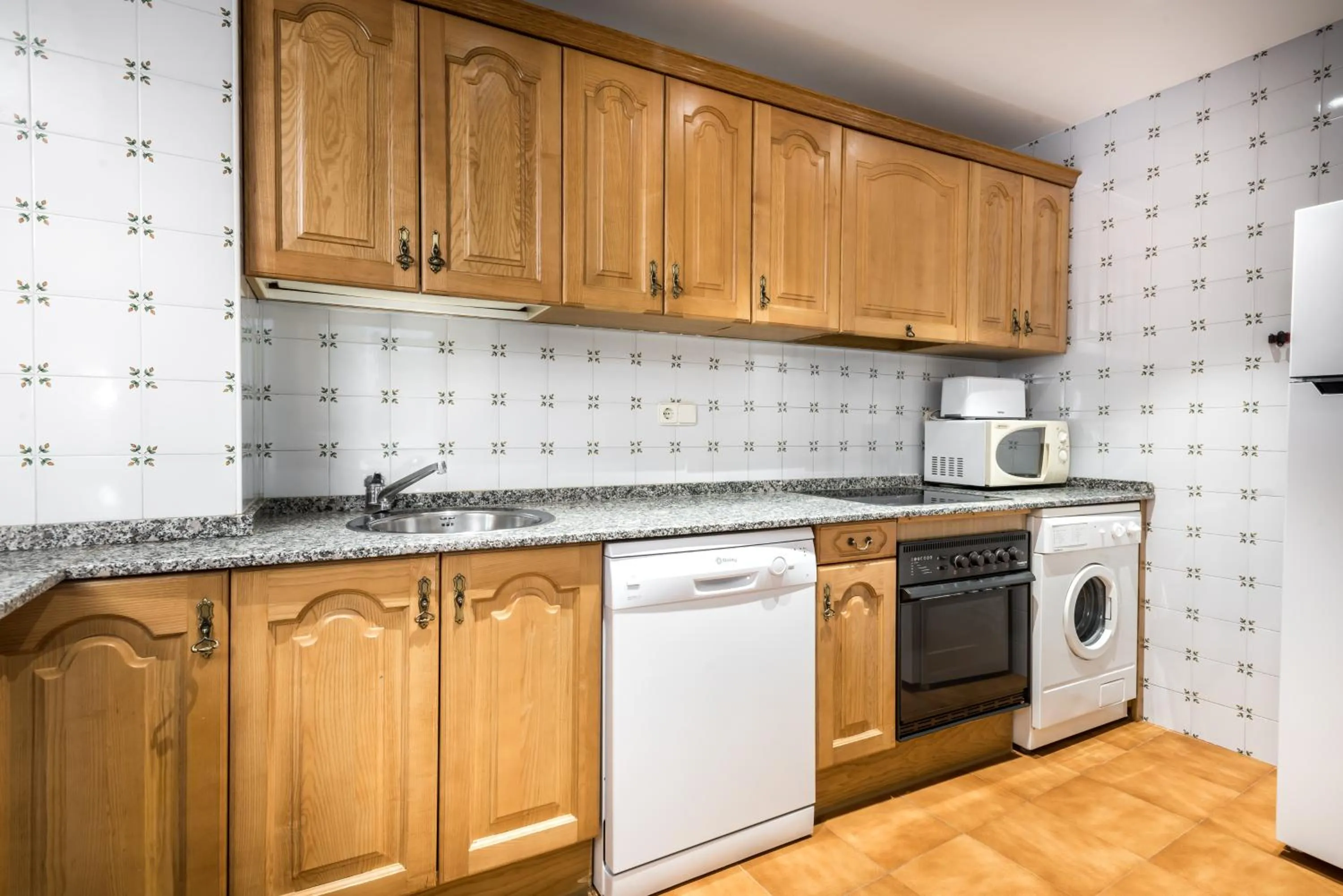 kitchen in Riu Nere Mountain Apartments