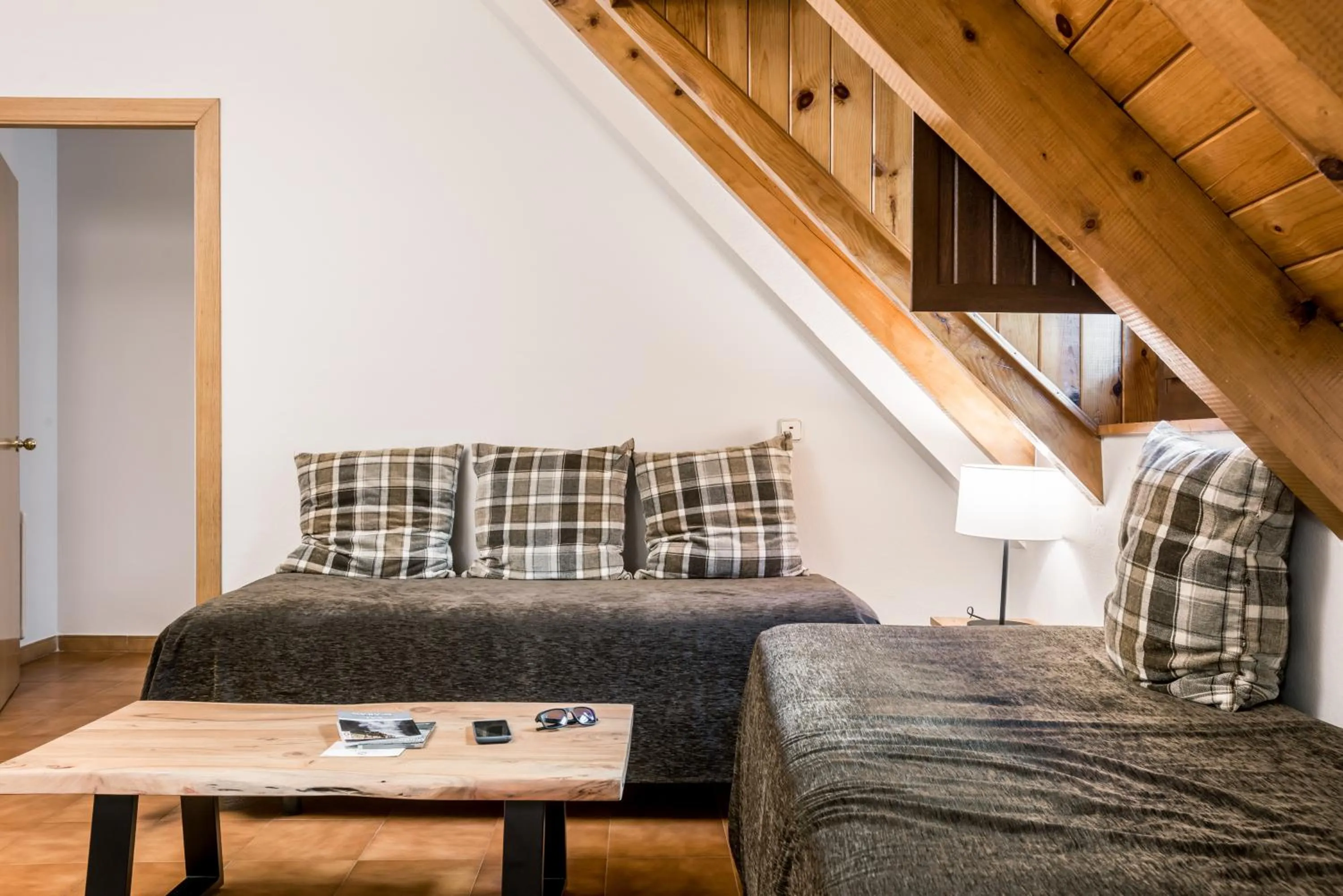 Bed in Riu Nere Mountain Apartments