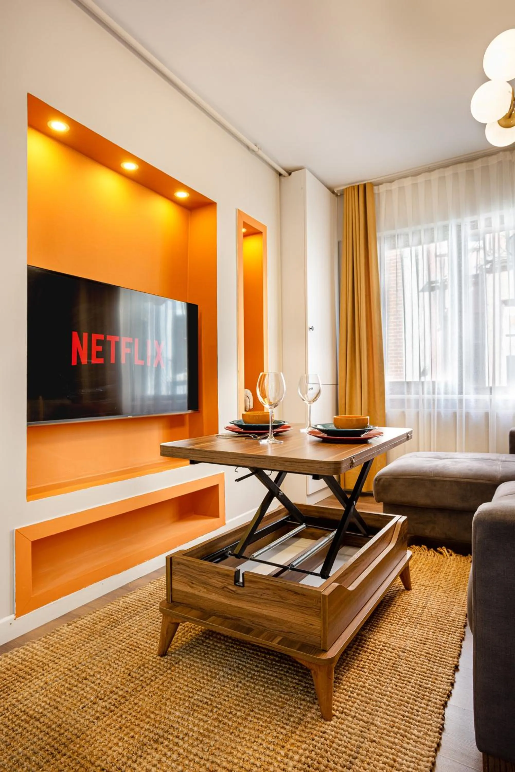 Dining area in Port Galata Suites