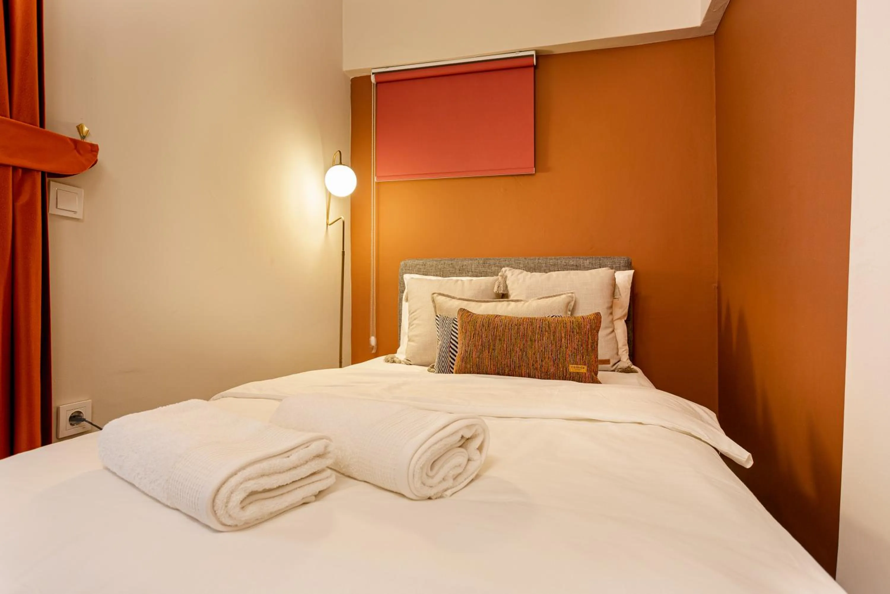 Bed in Port Galata Suites