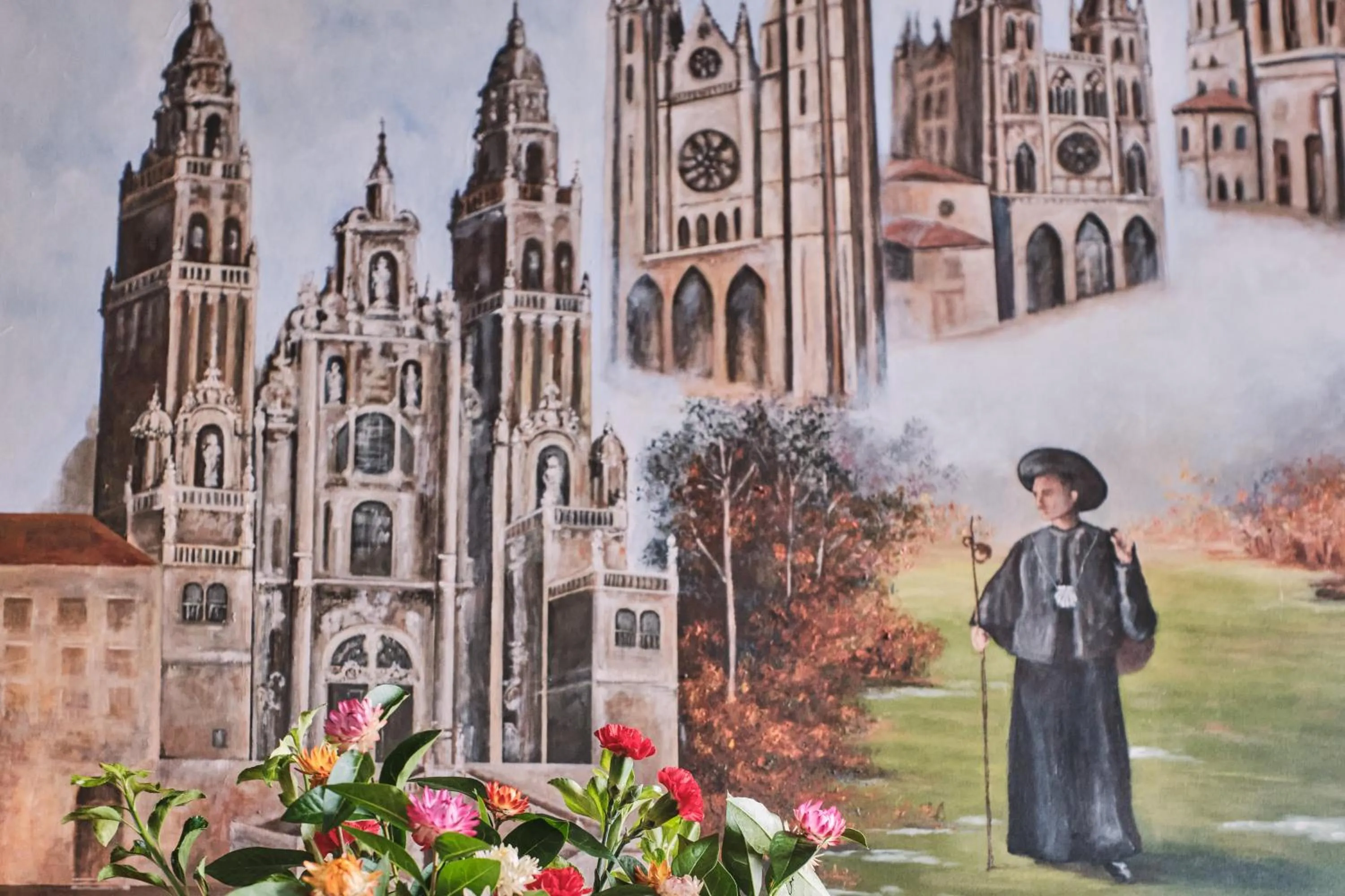 Decorative detail in Hotel Entrecercas