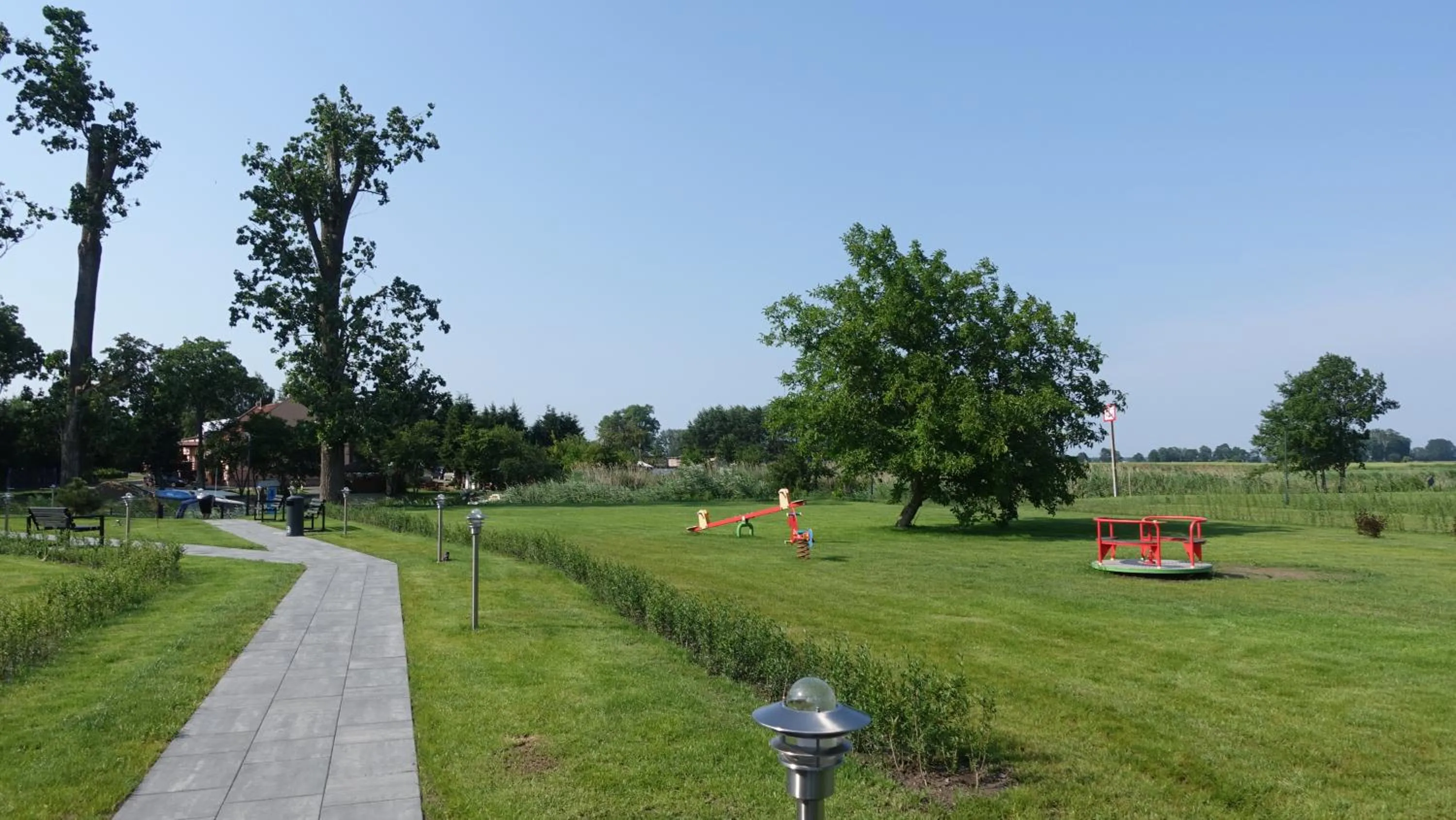 Children play ground in Apartamenty Między Mostami