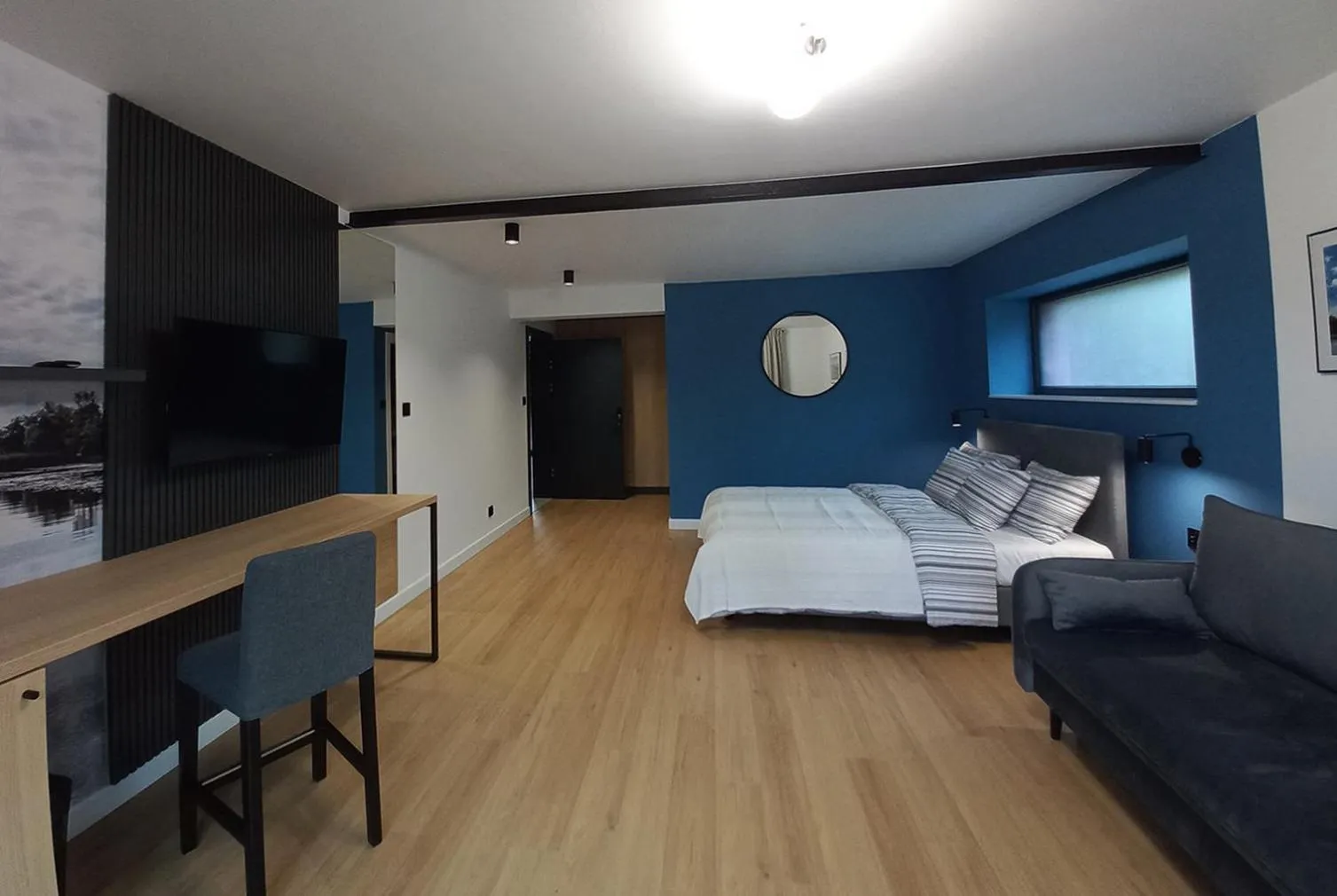 Bed in Apartamenty Między Mostami