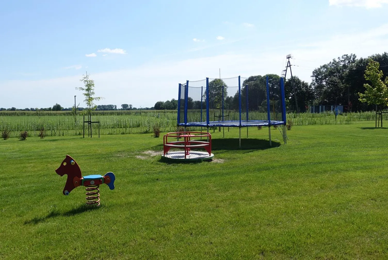 Children play ground in Apartamenty Między Mostami