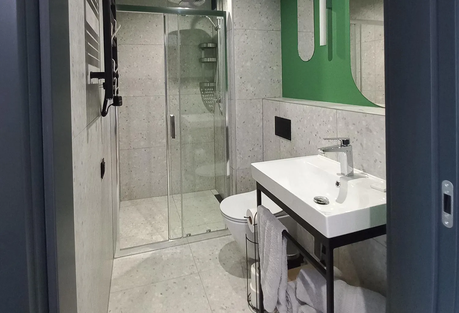 Shower in Apartamenty Między Mostami