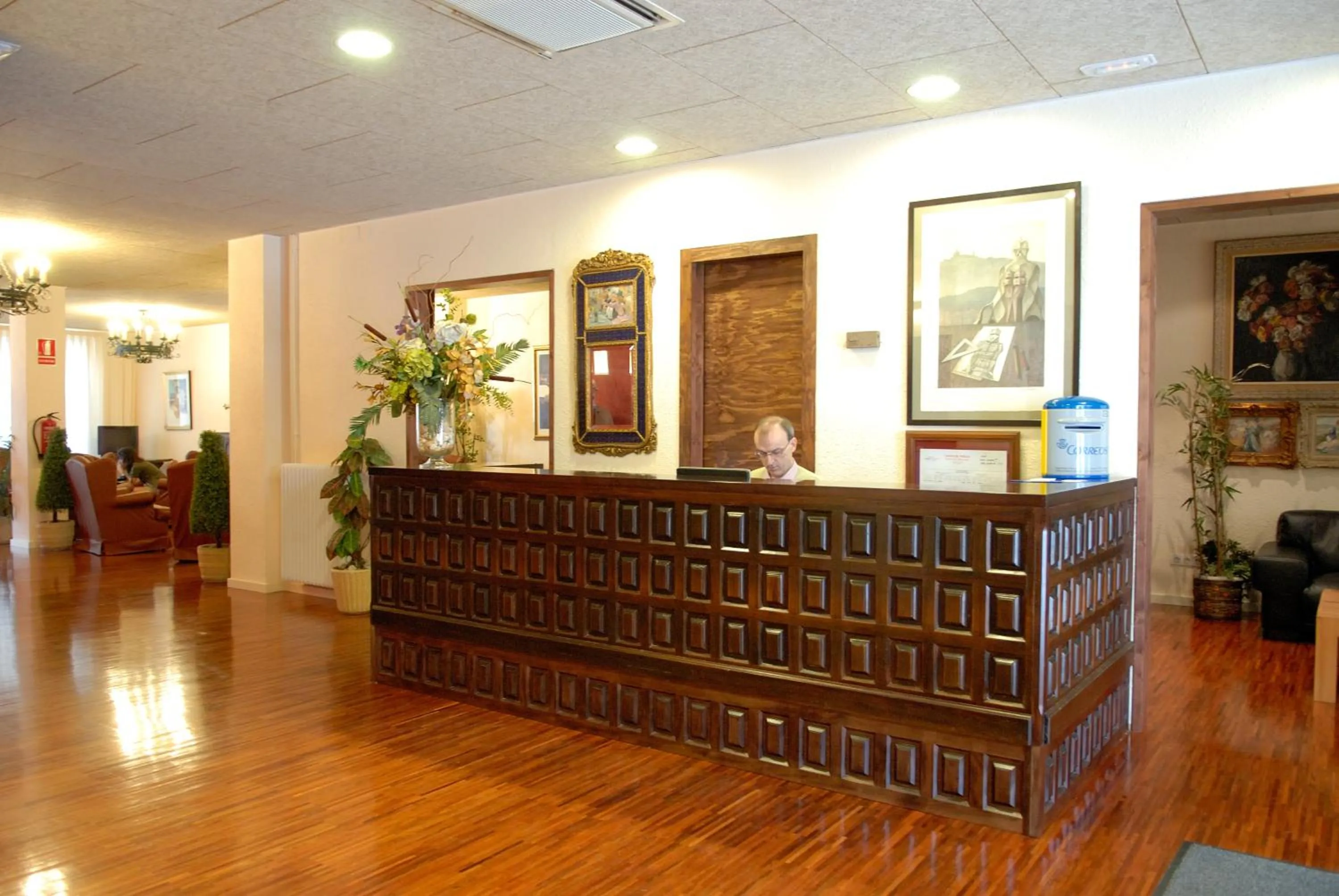 Lobby or reception in Galeón