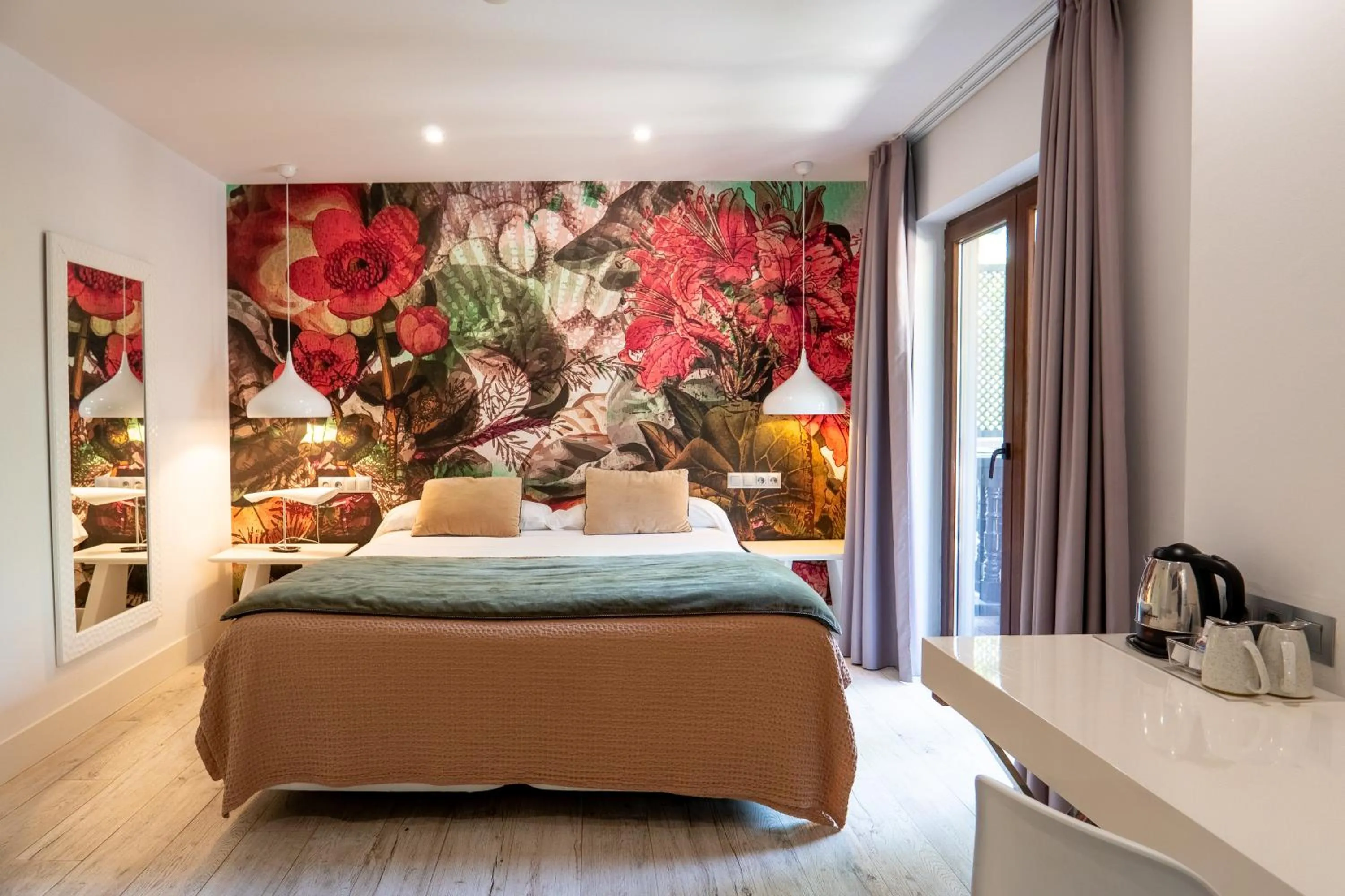 Decorative detail, Bed in Hotel Cuevas - Adults Only