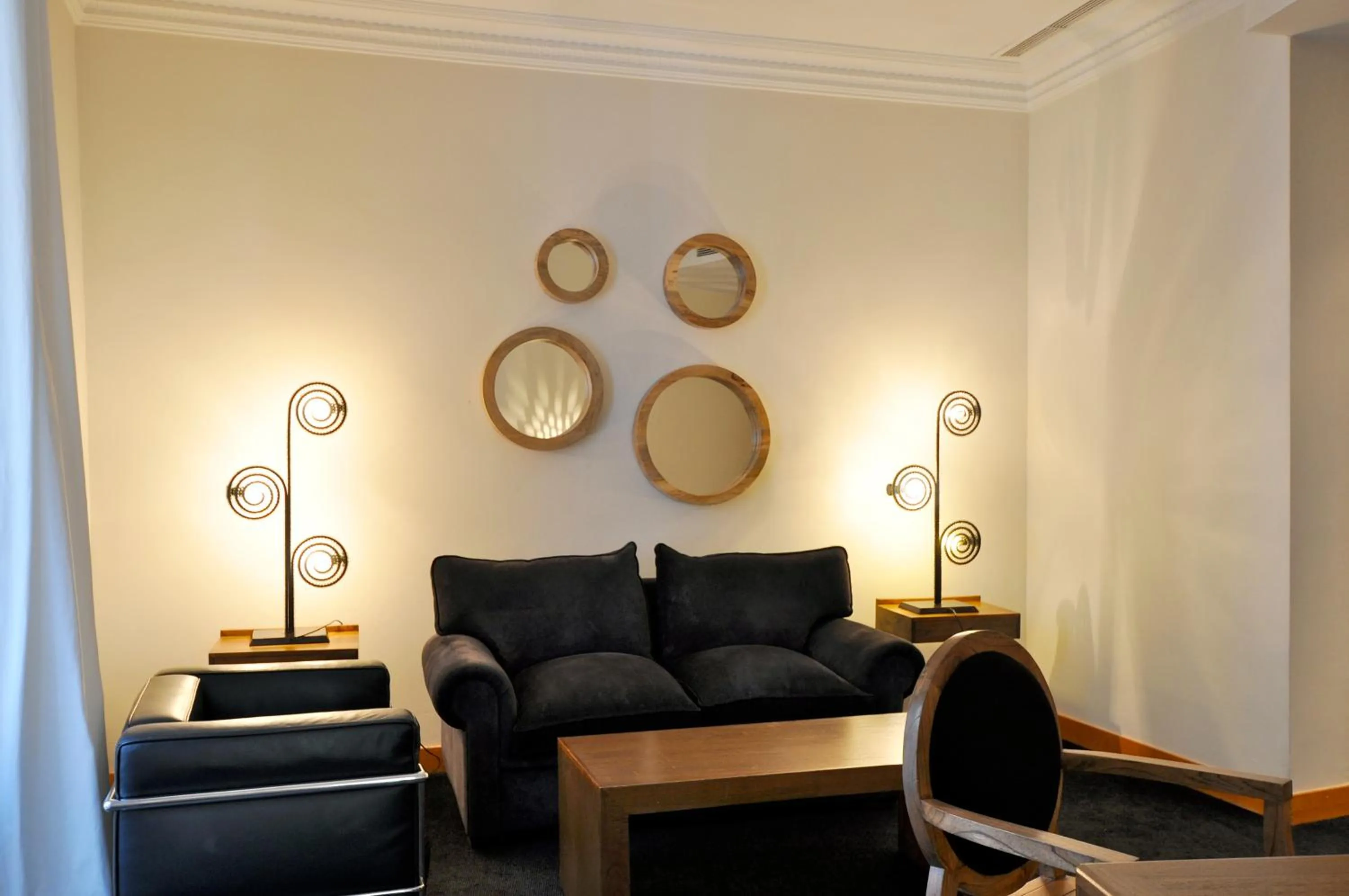 Living room in Suite Prado