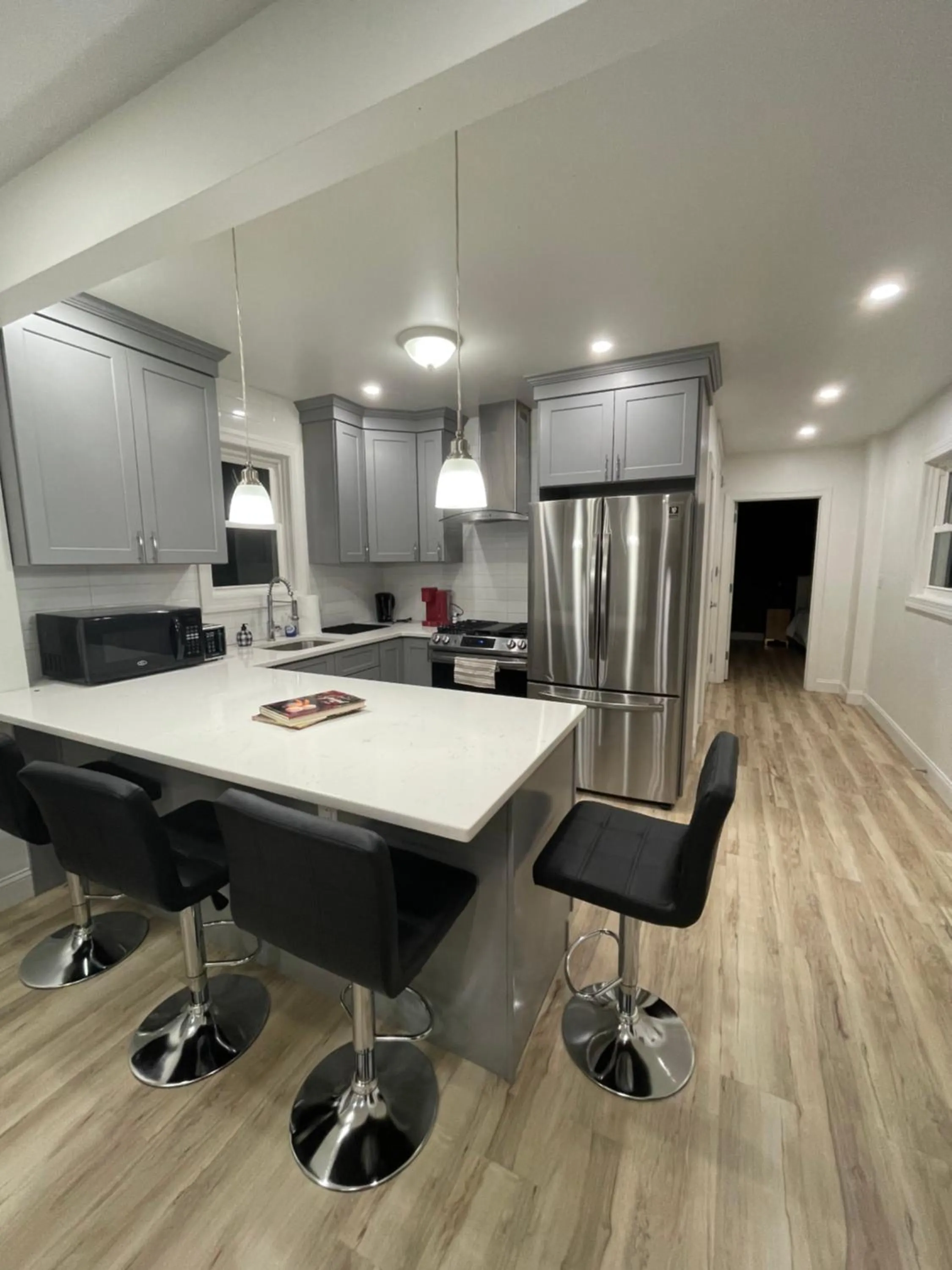 Kitchen or kitchenette in Modern Luxury Apartment near NYC
