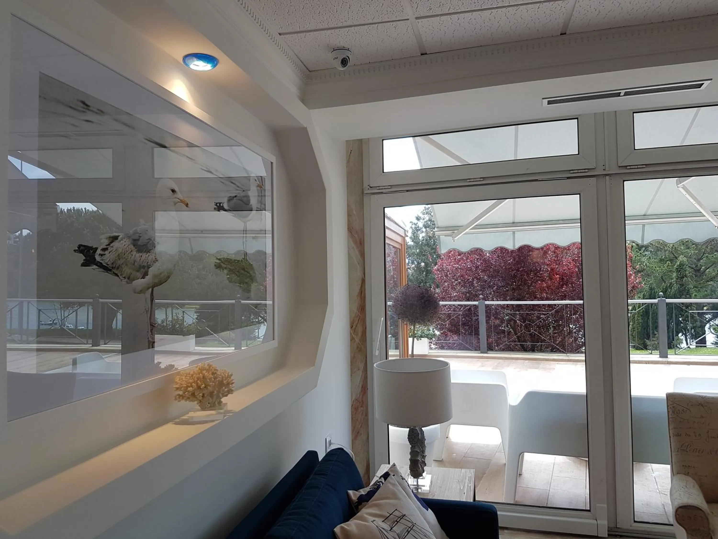 Lobby or reception in Hotel Faro de San Vicente