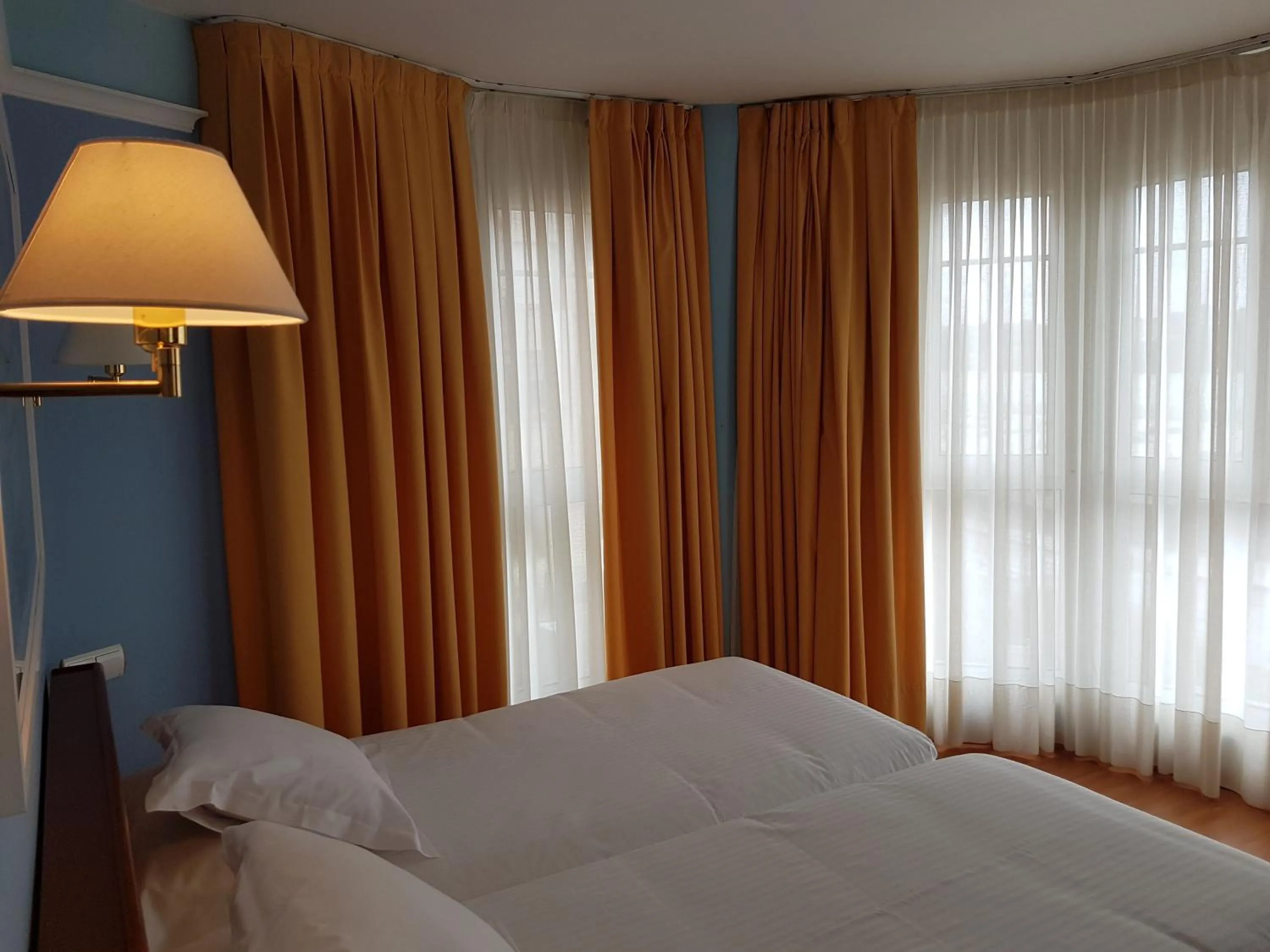 Photo of the whole room, Bed in Hotel Faro de San Vicente