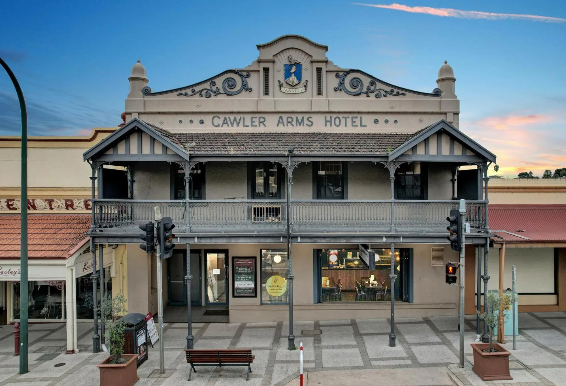 Property building in Gawler Arms Hotel