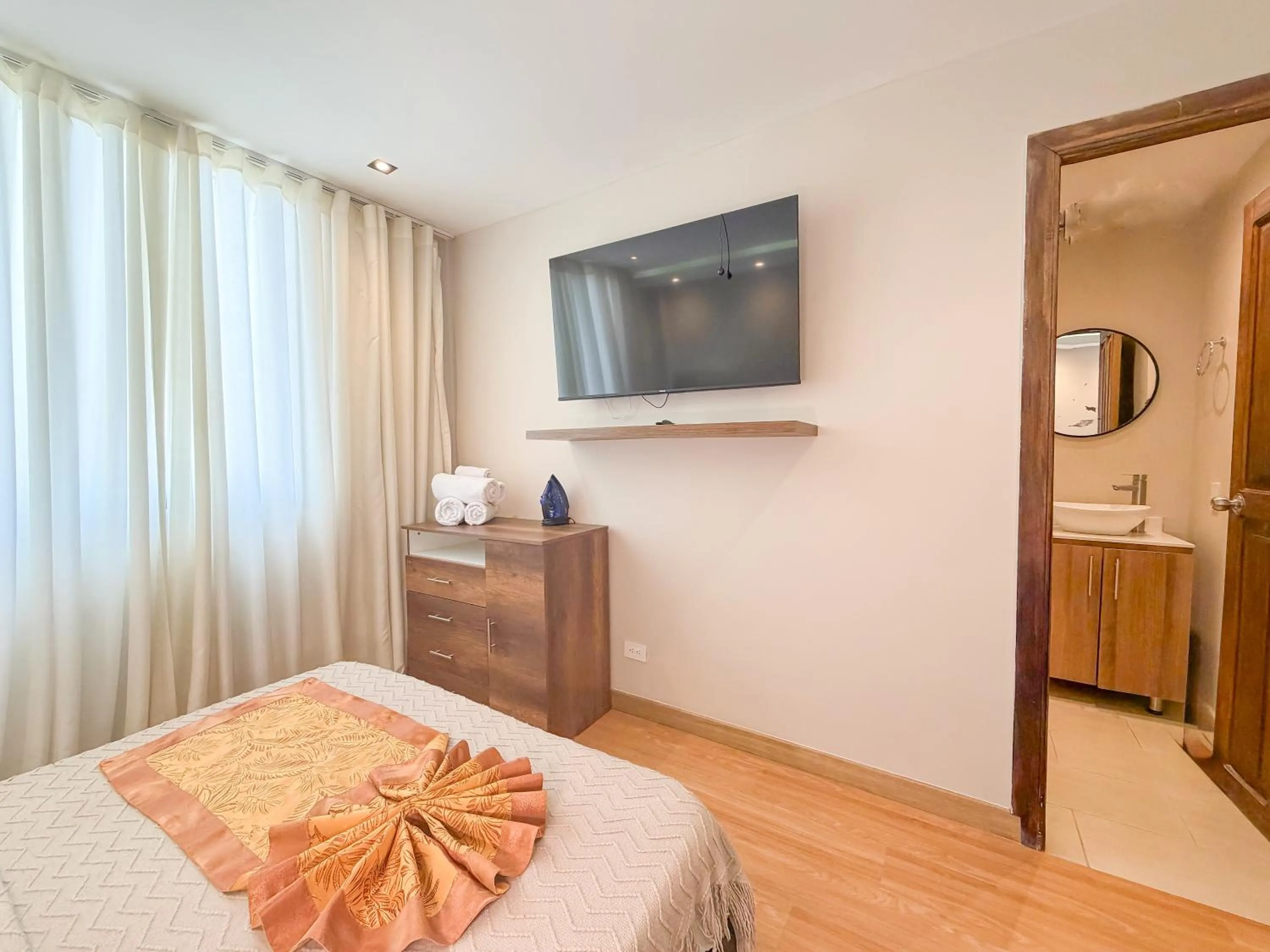 Bed in Hotel Recuerdos de mi Tierra El Poblado Provenza