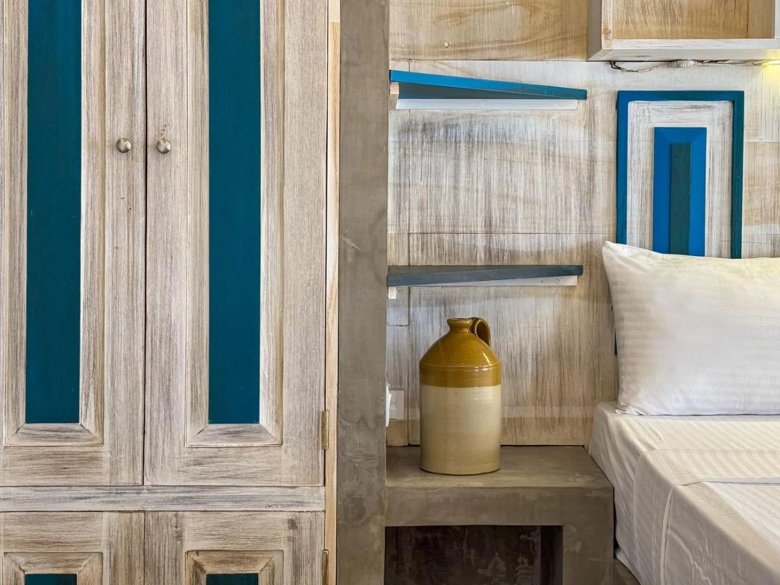 Bed in Ivy Cottage Ahangama