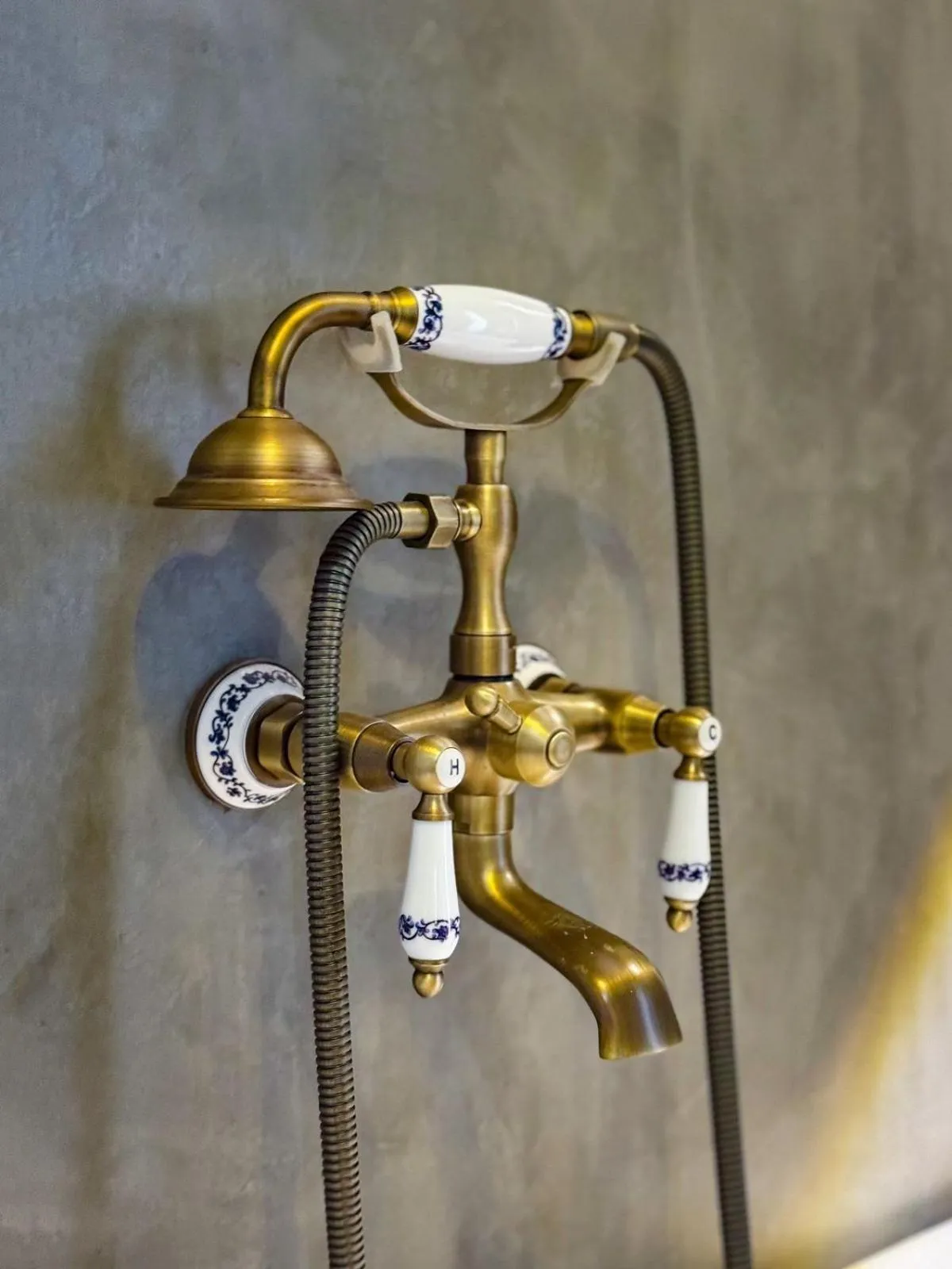 Shower in Ivy Cottage Ahangama