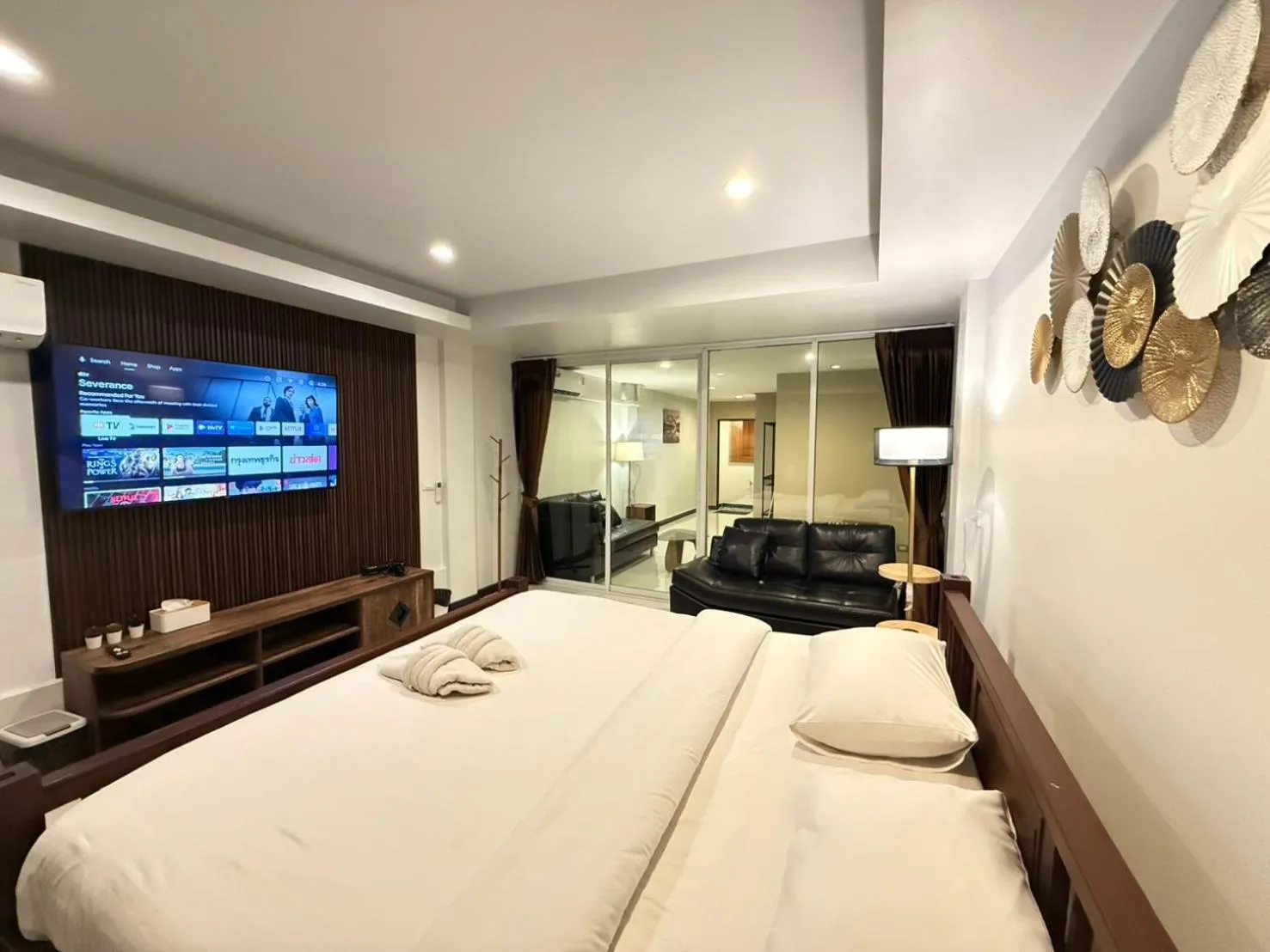 Photo of the whole room, Bed in THE BEST ONE CHIANG MAI