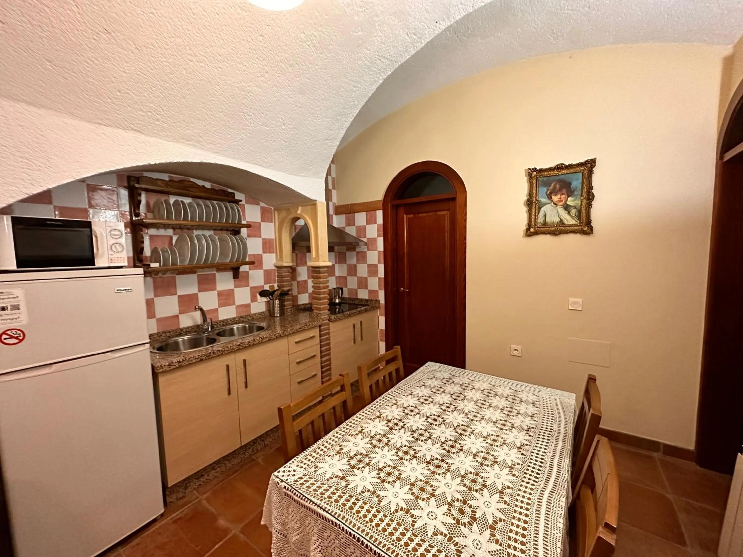 Kitchen or kitchenette in Cuevas La Granja
